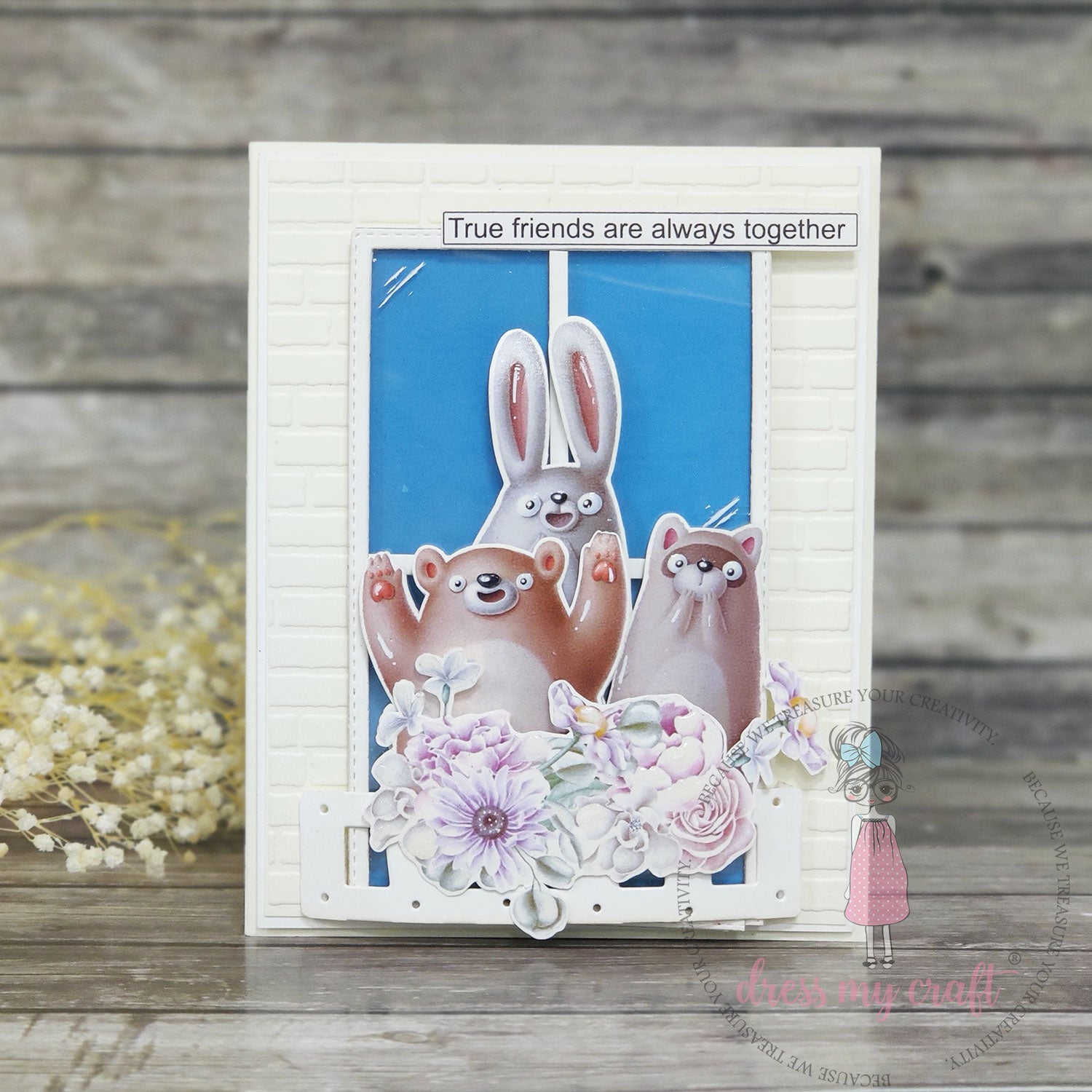 Brick Wall Pattern - Embossing Folder