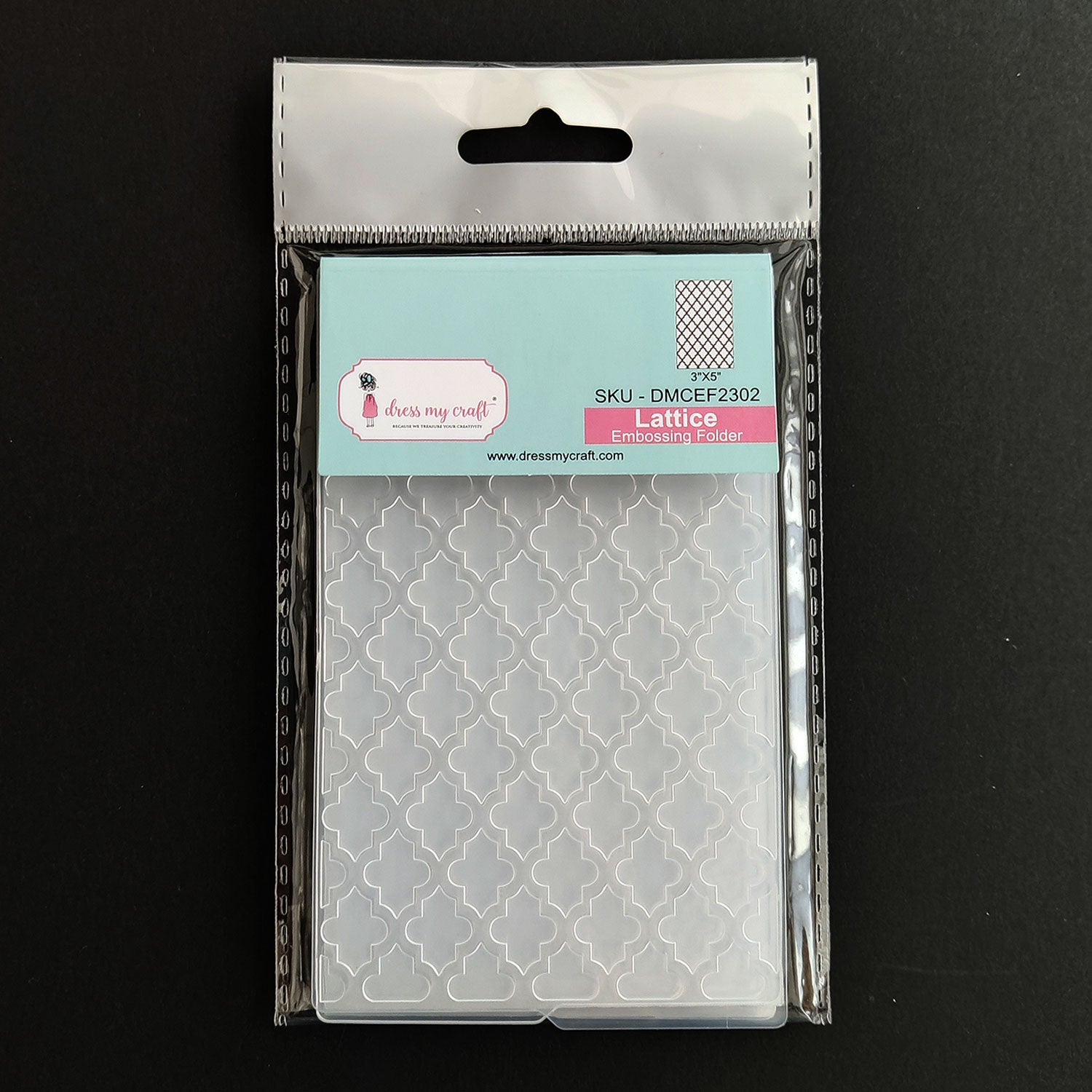 Lattice Pattern - Embossing Folder (Mini)