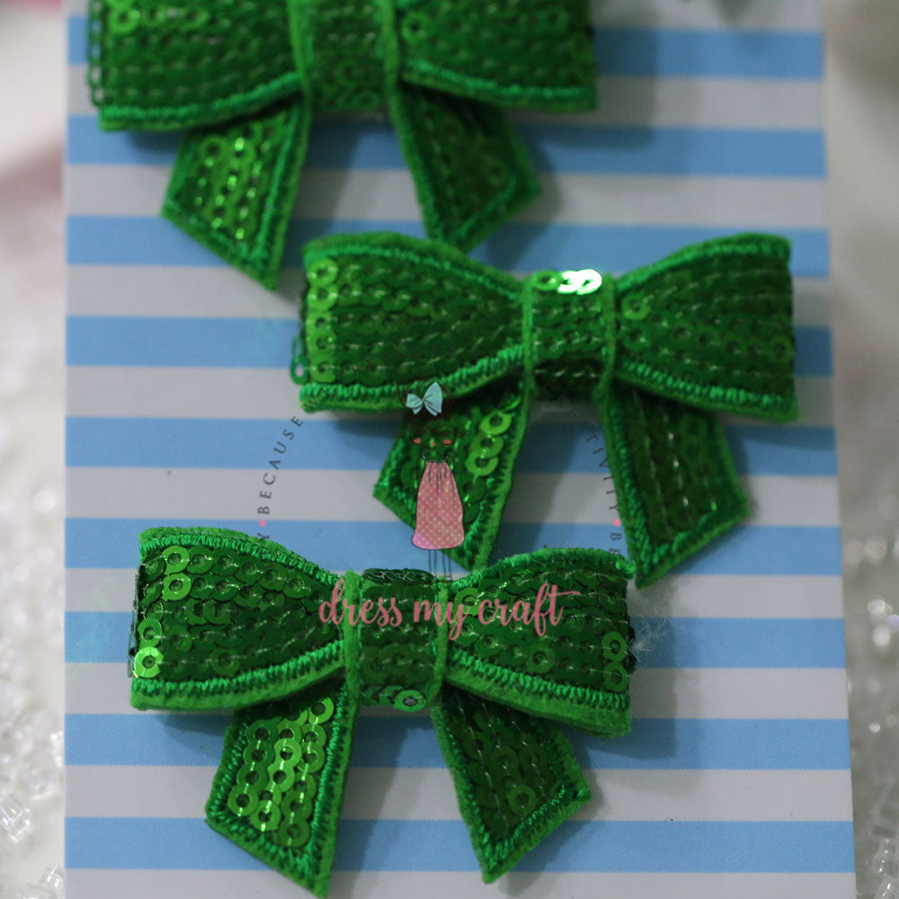 Sparkling Bow - Green
