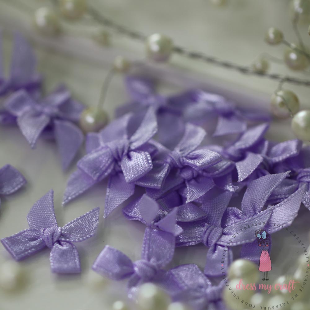 Ribbon Bows - Mauve
