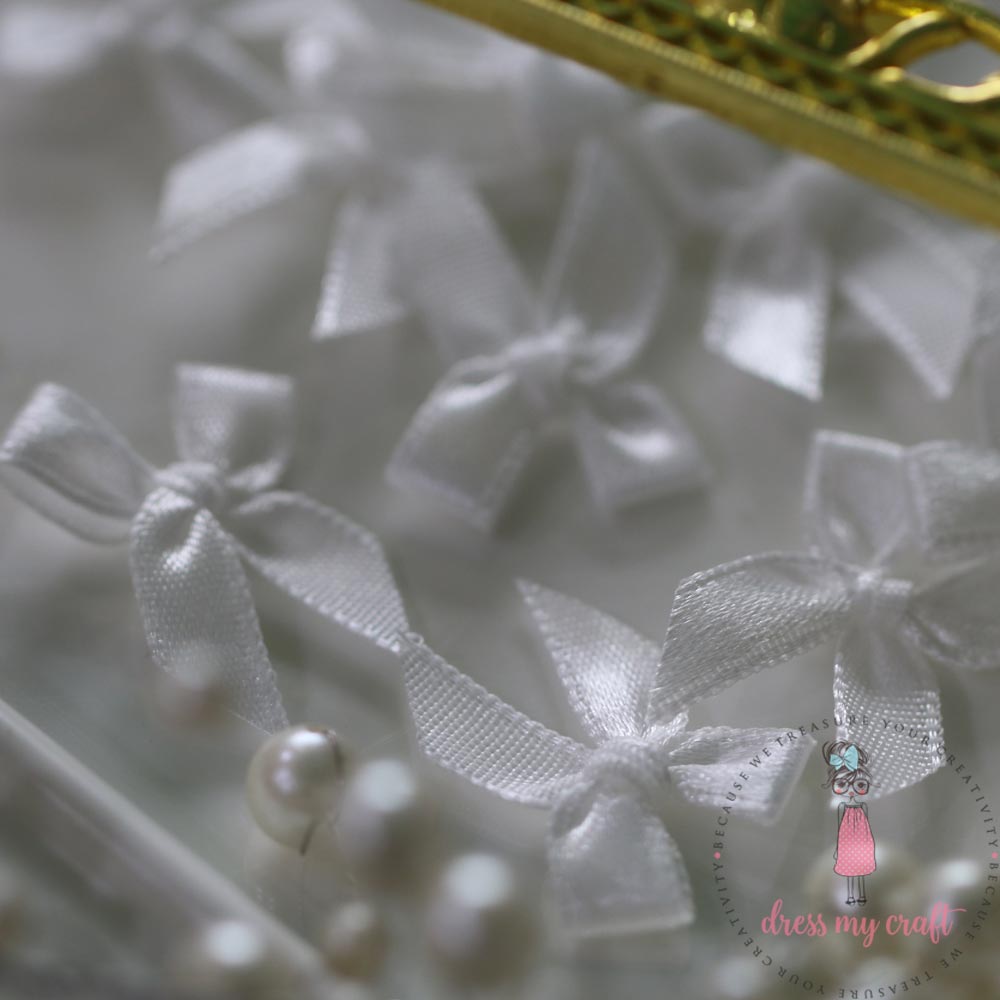 Ribbon Bows - White