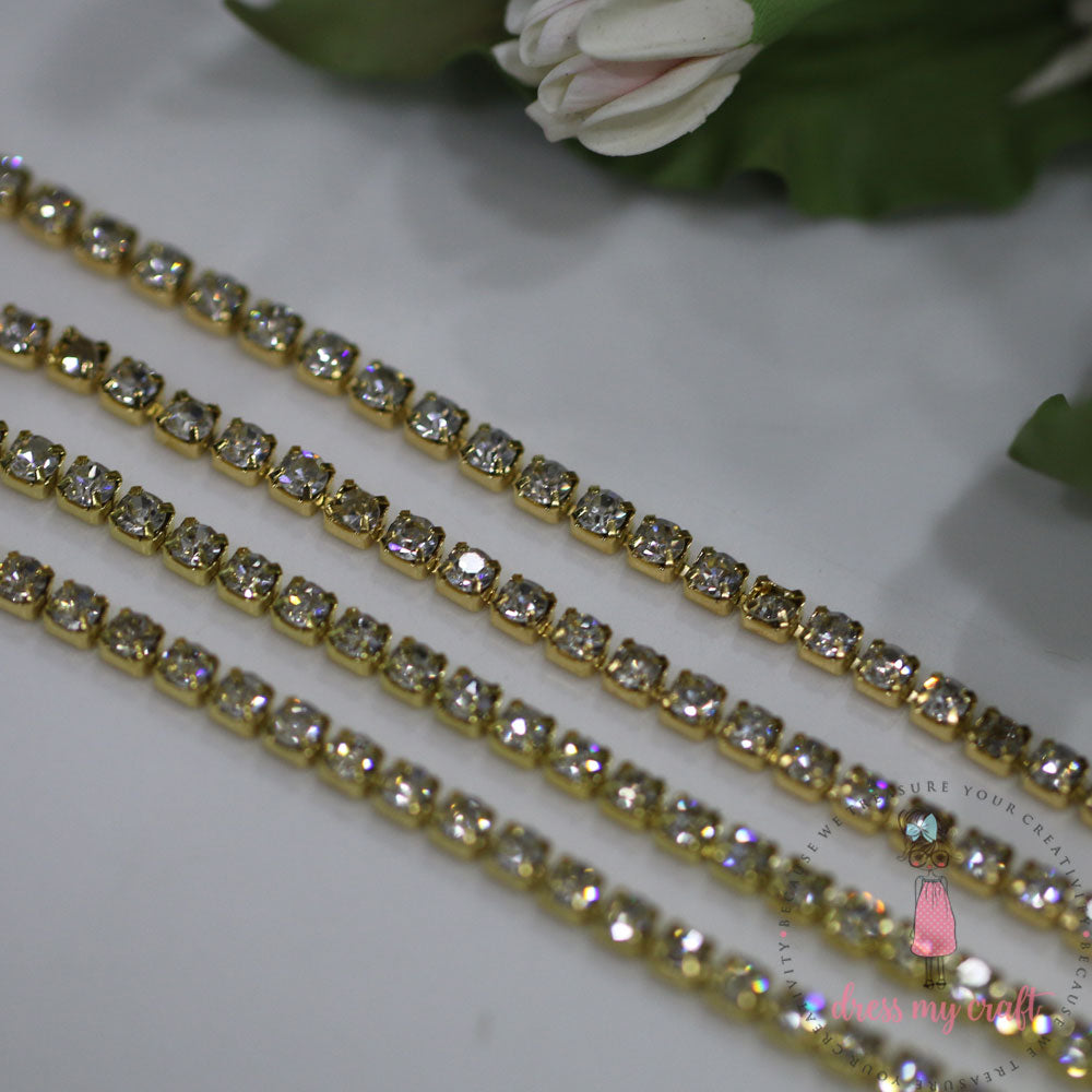 Diamond Chain Golden - Medium