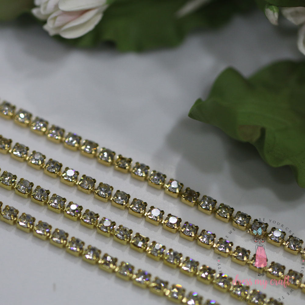 Diamond Chain Golden - Medium