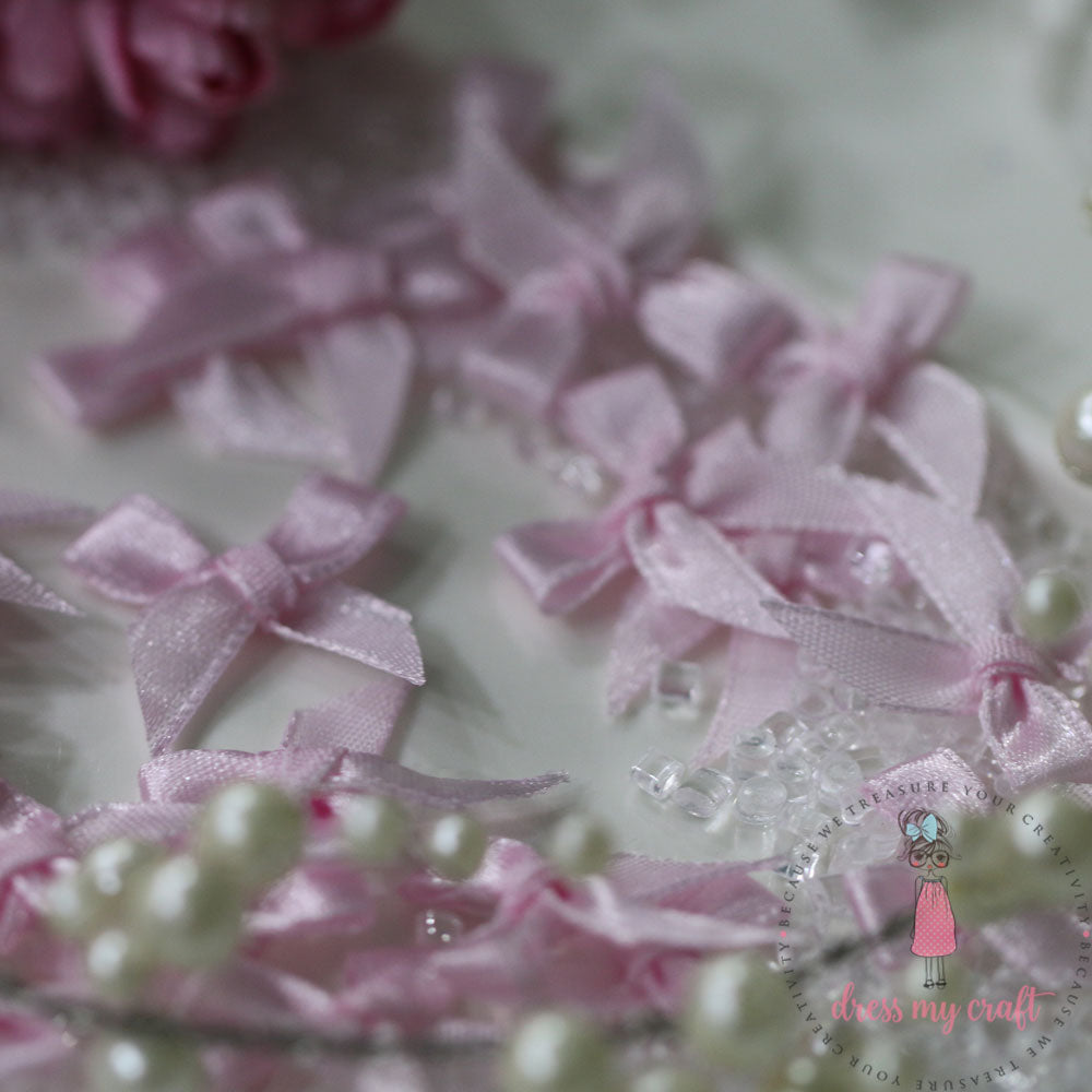 Ribbon Bows - Baby Pink