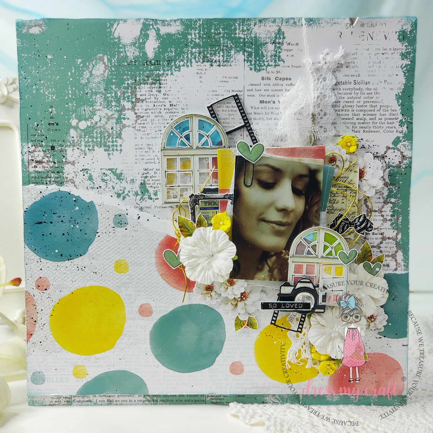 Vintage Lace White # 1