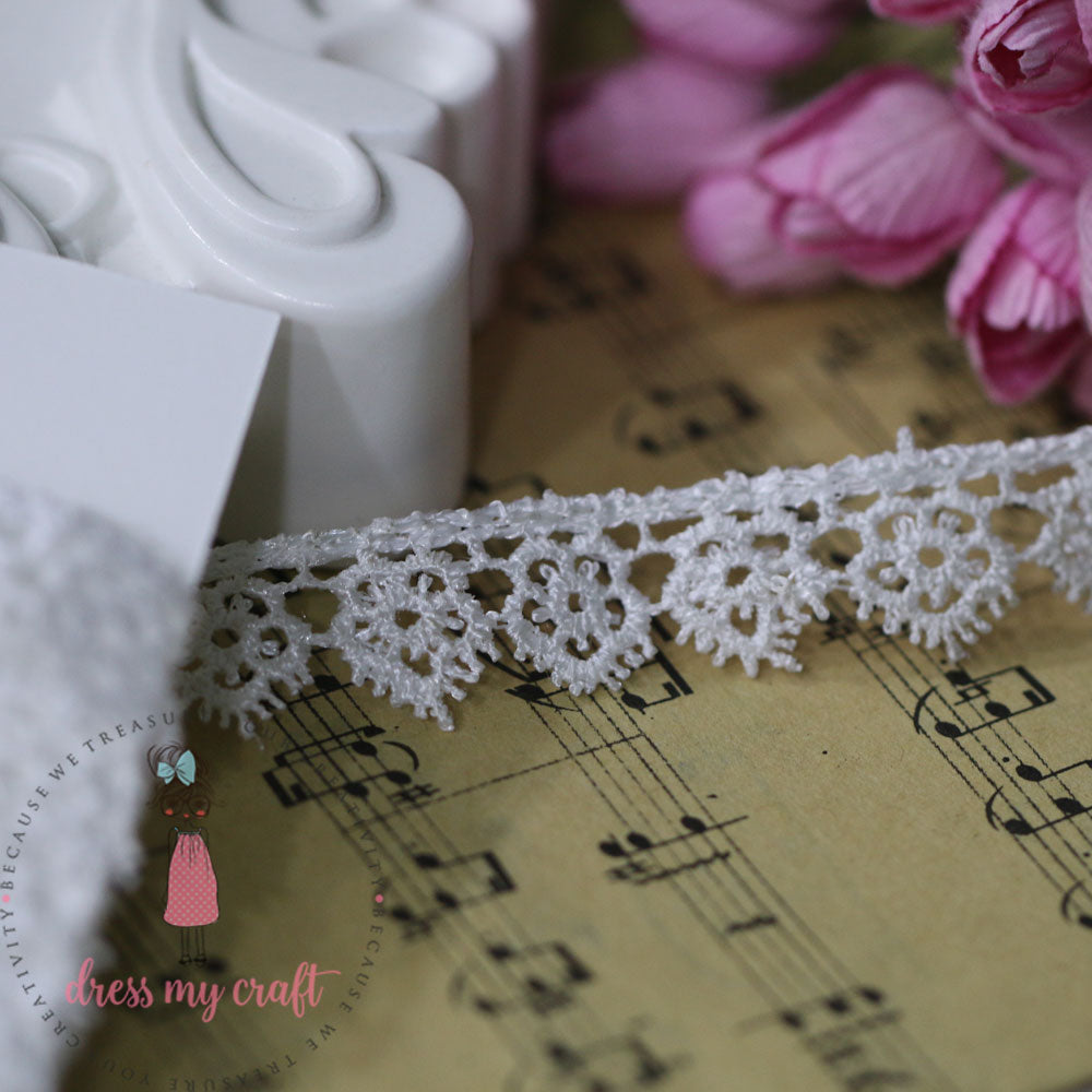 Vintage Lace White # 4