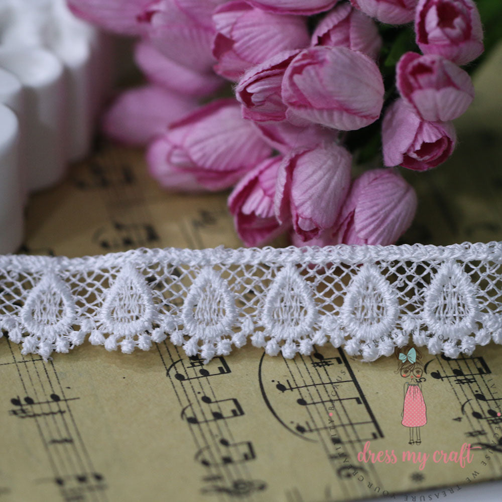 Vintage Lace White # 5