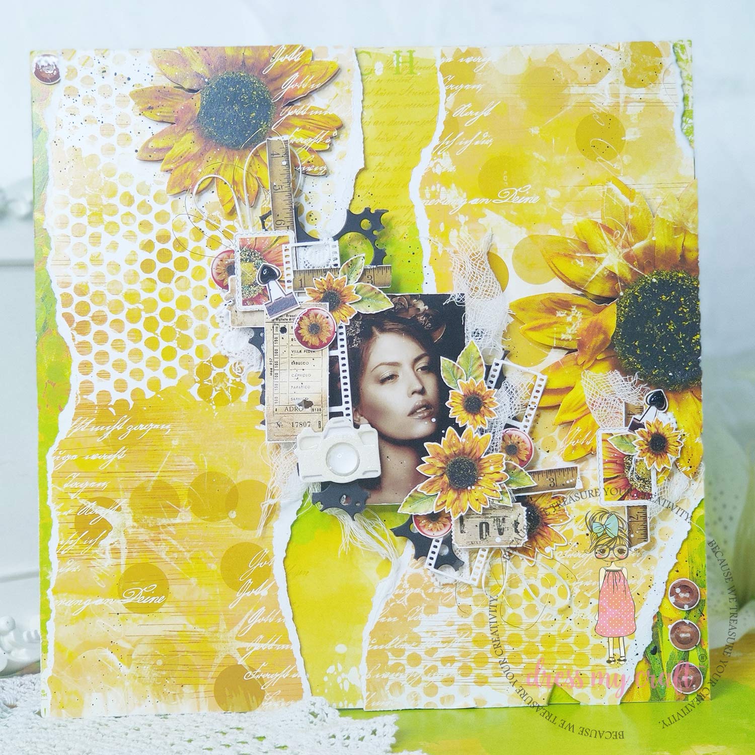 Vintage Lace White # 5