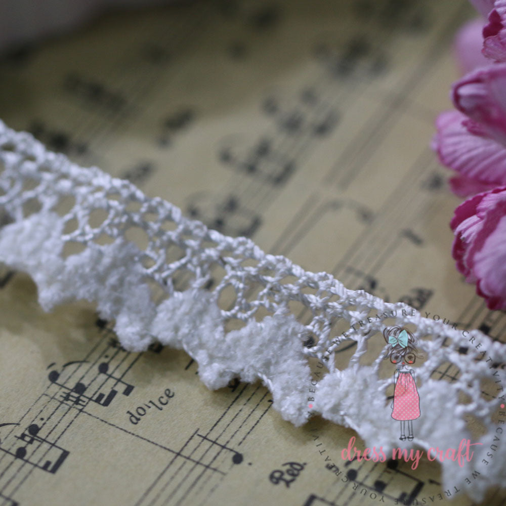 Vintage Lace White # 6