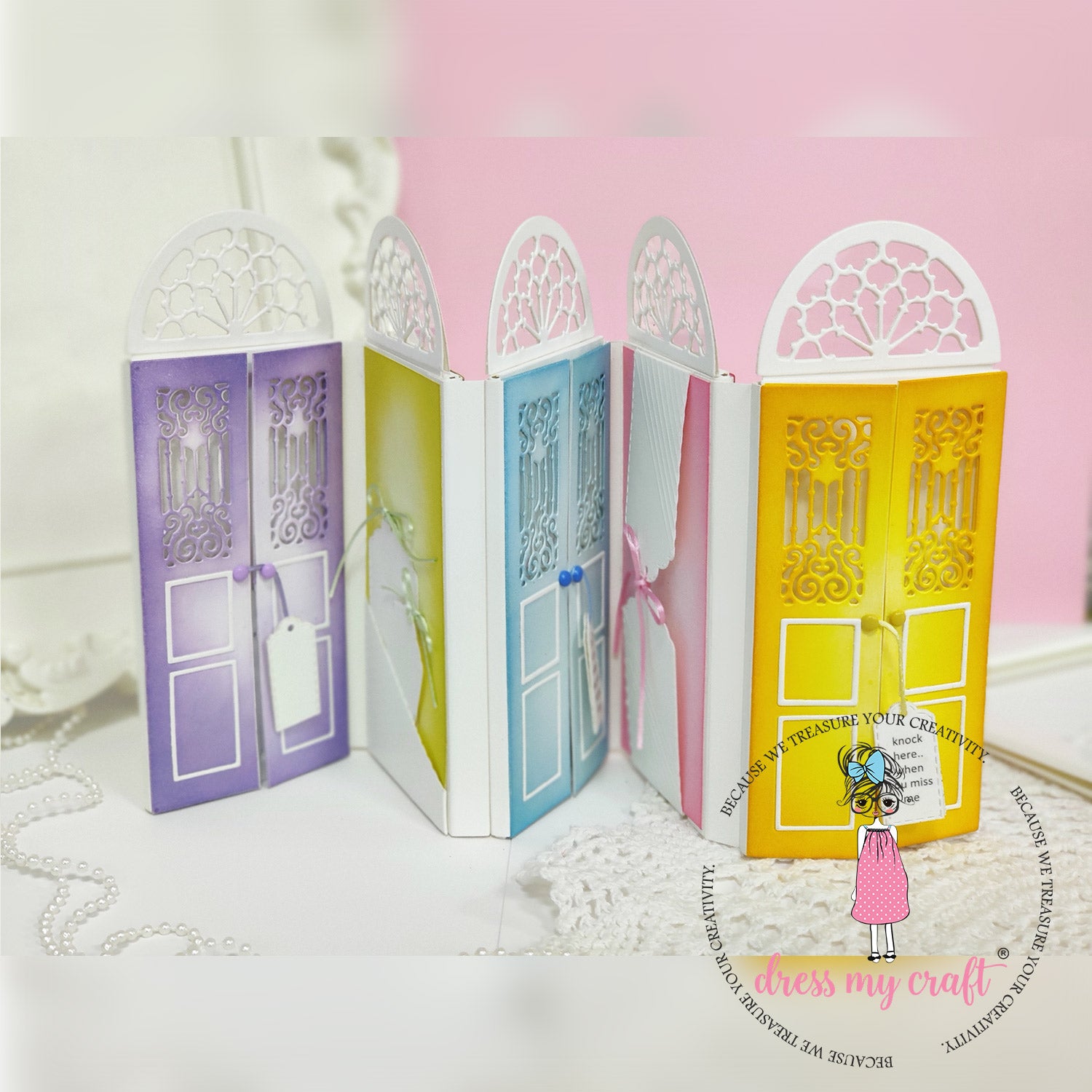 Satin Ribbon Twine - Green