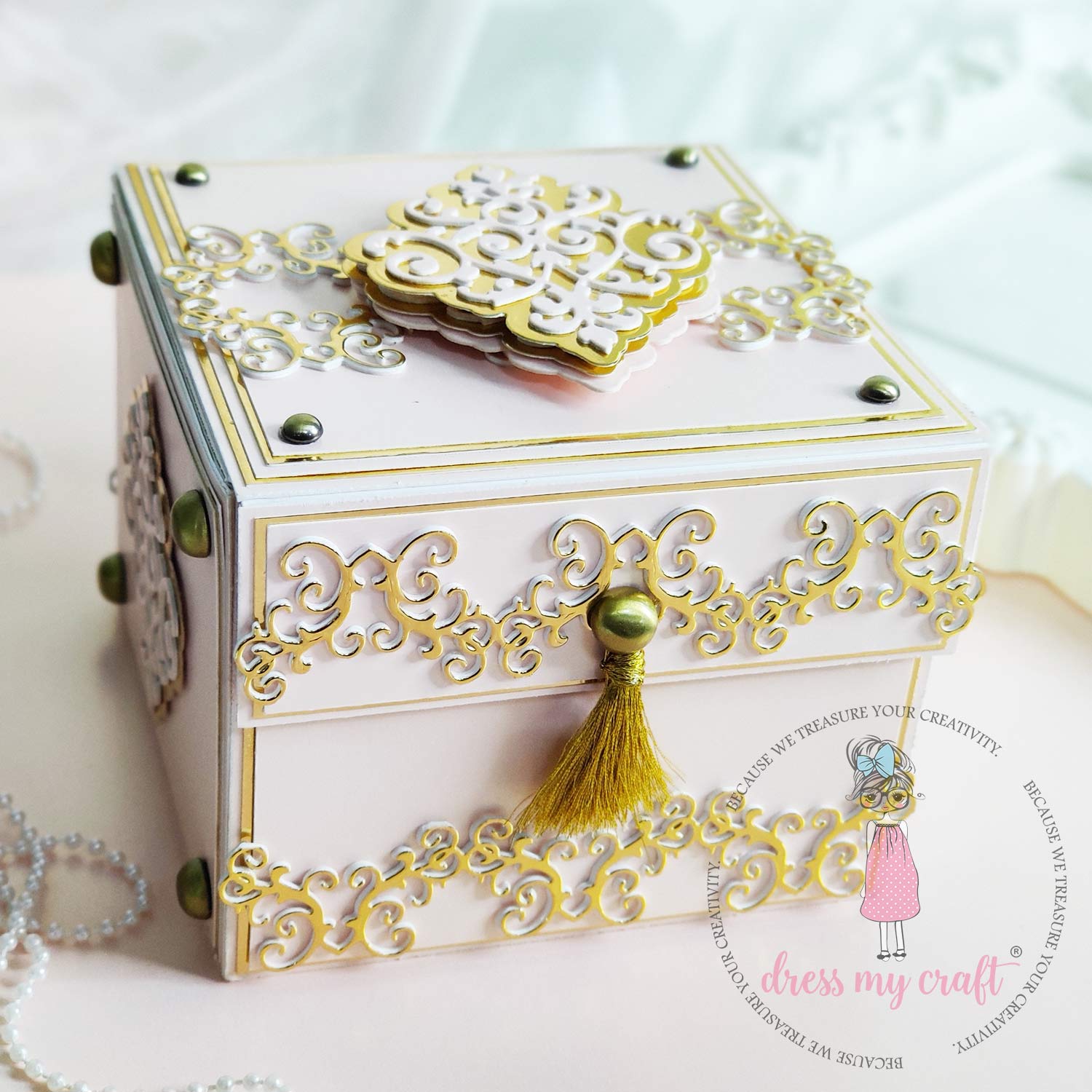 Antique Bronze Brads - 10MM