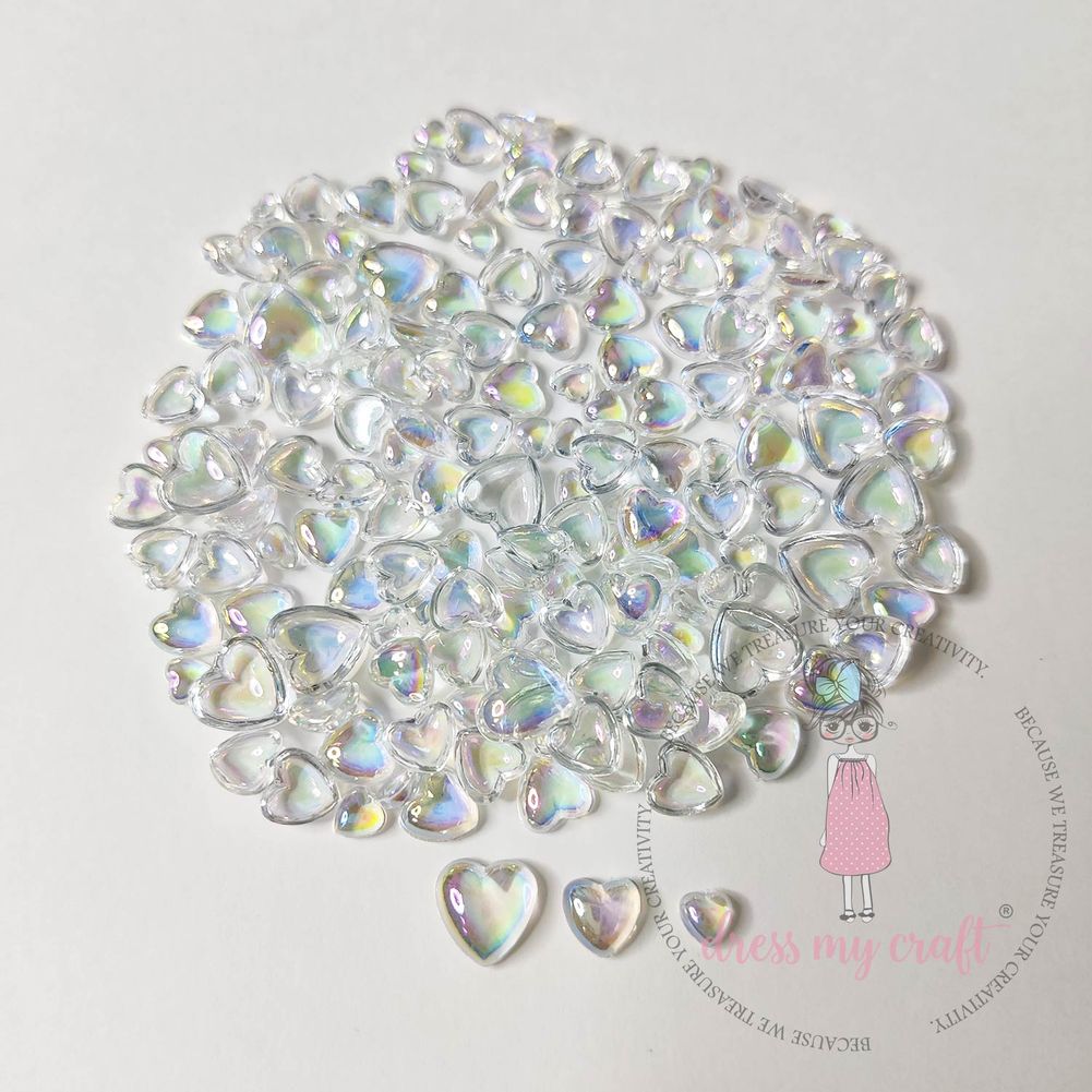 Rainbow Heart Droplets - Assorted