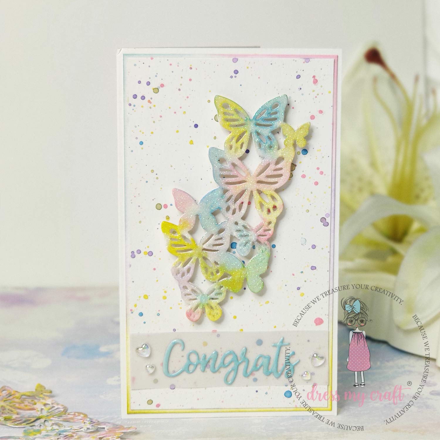 Rainbow Heart Droplets - Assorted