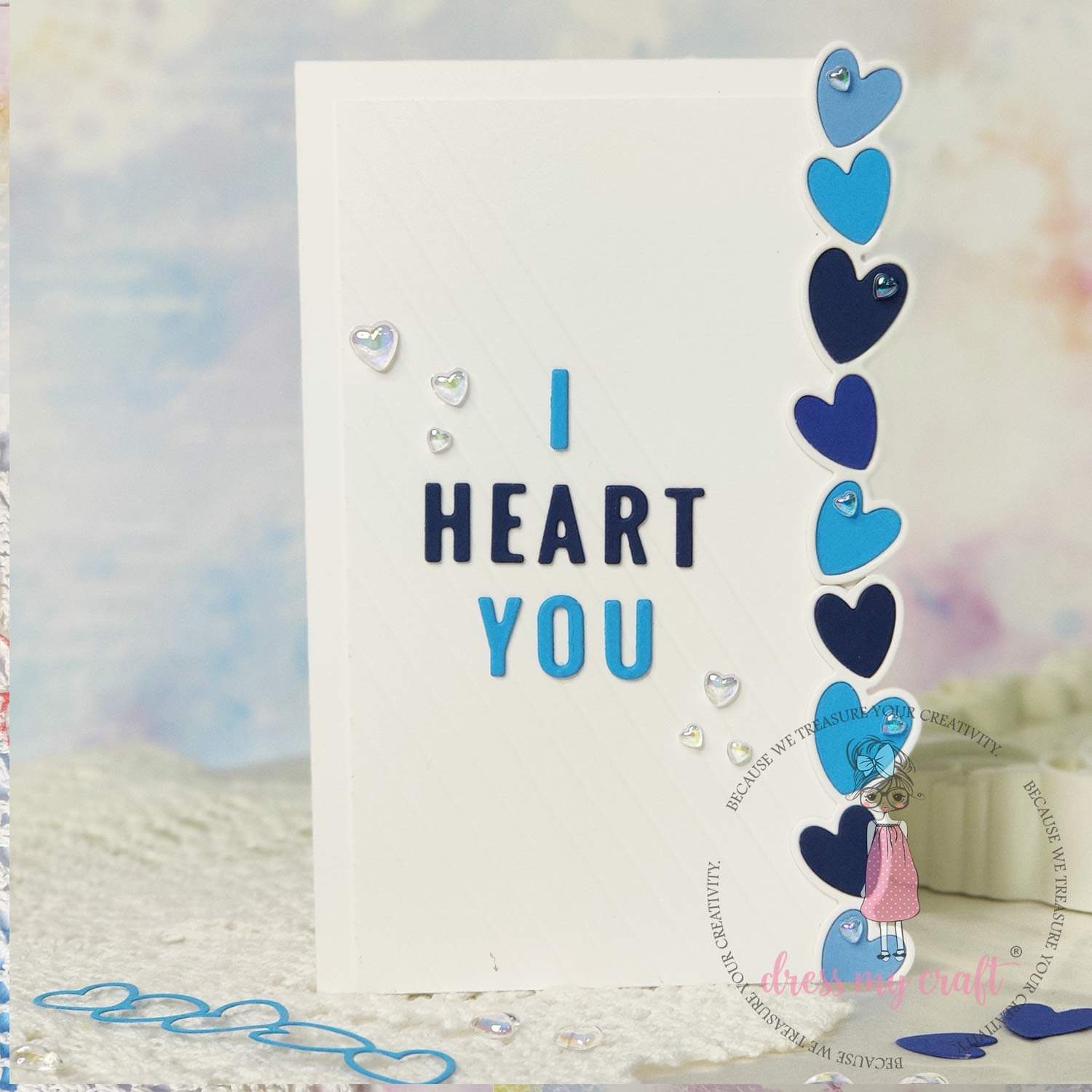 Unicorn Heart Droplets - 8MM