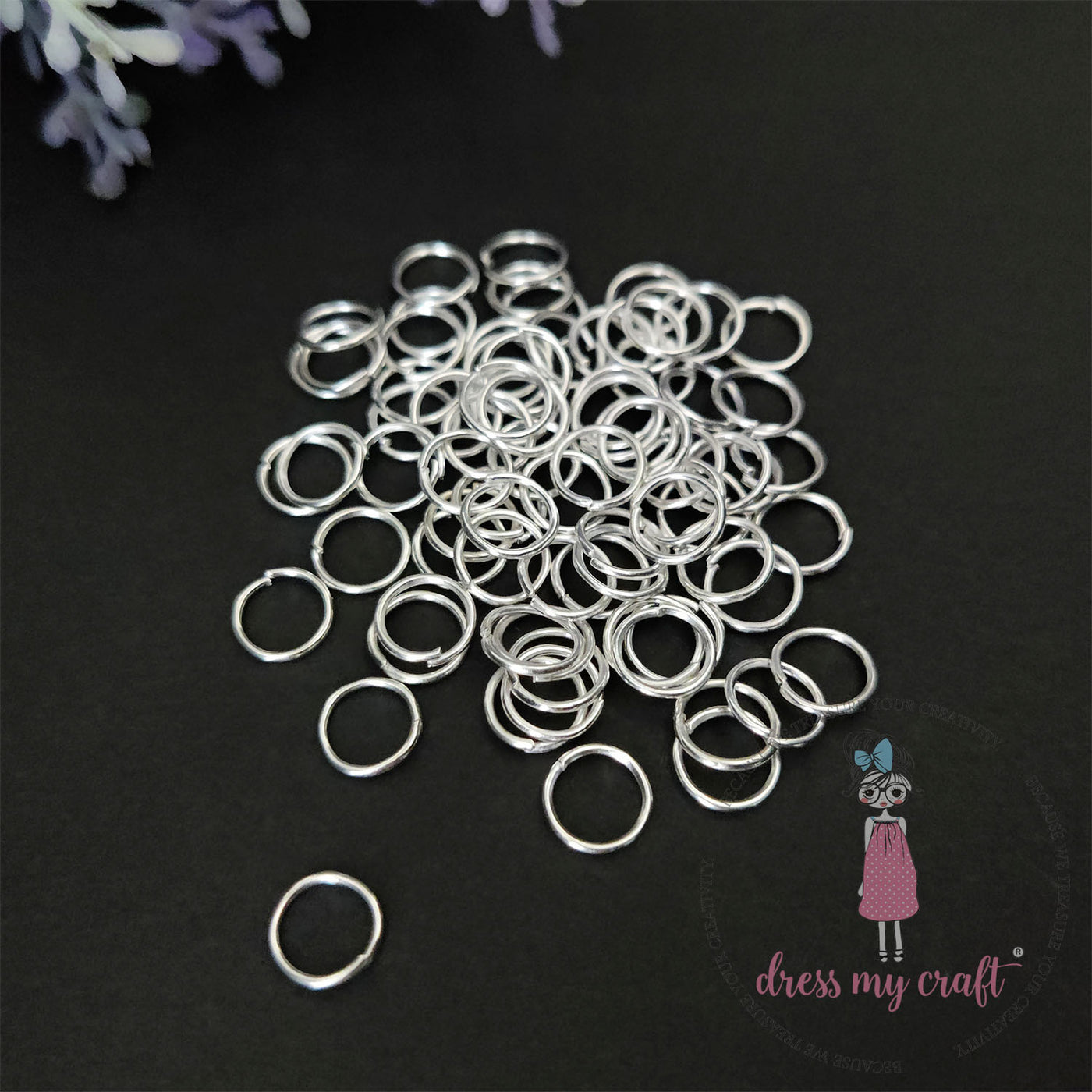 Jump Ring Silver 7MM – CRAFTERS CORNER