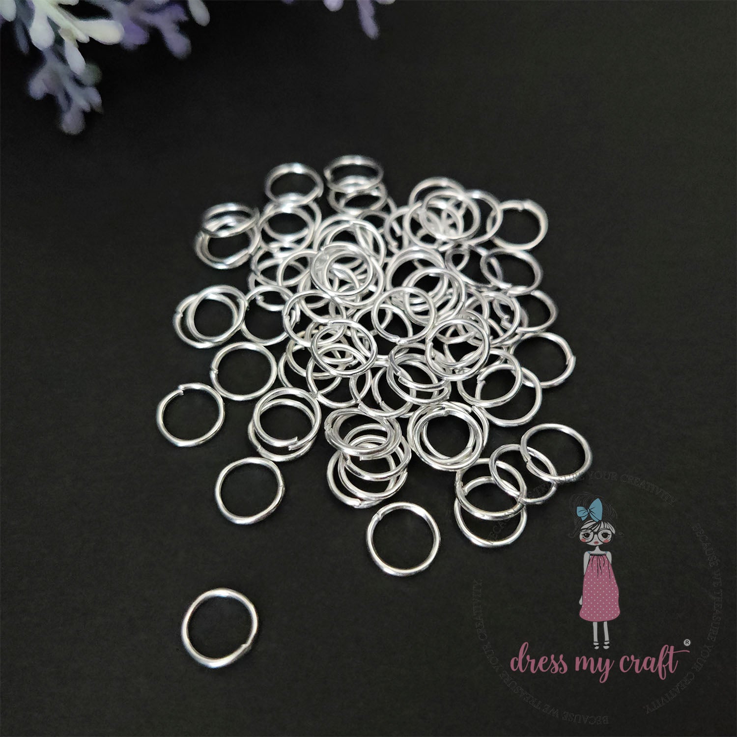 Jump Ring - Silver 7MM
