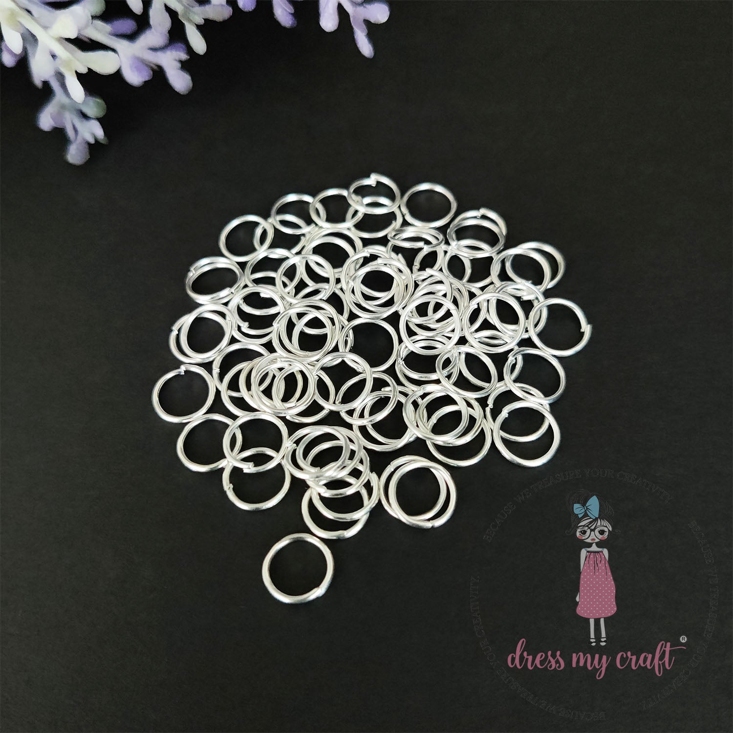 Jump Ring - Silver 7MM