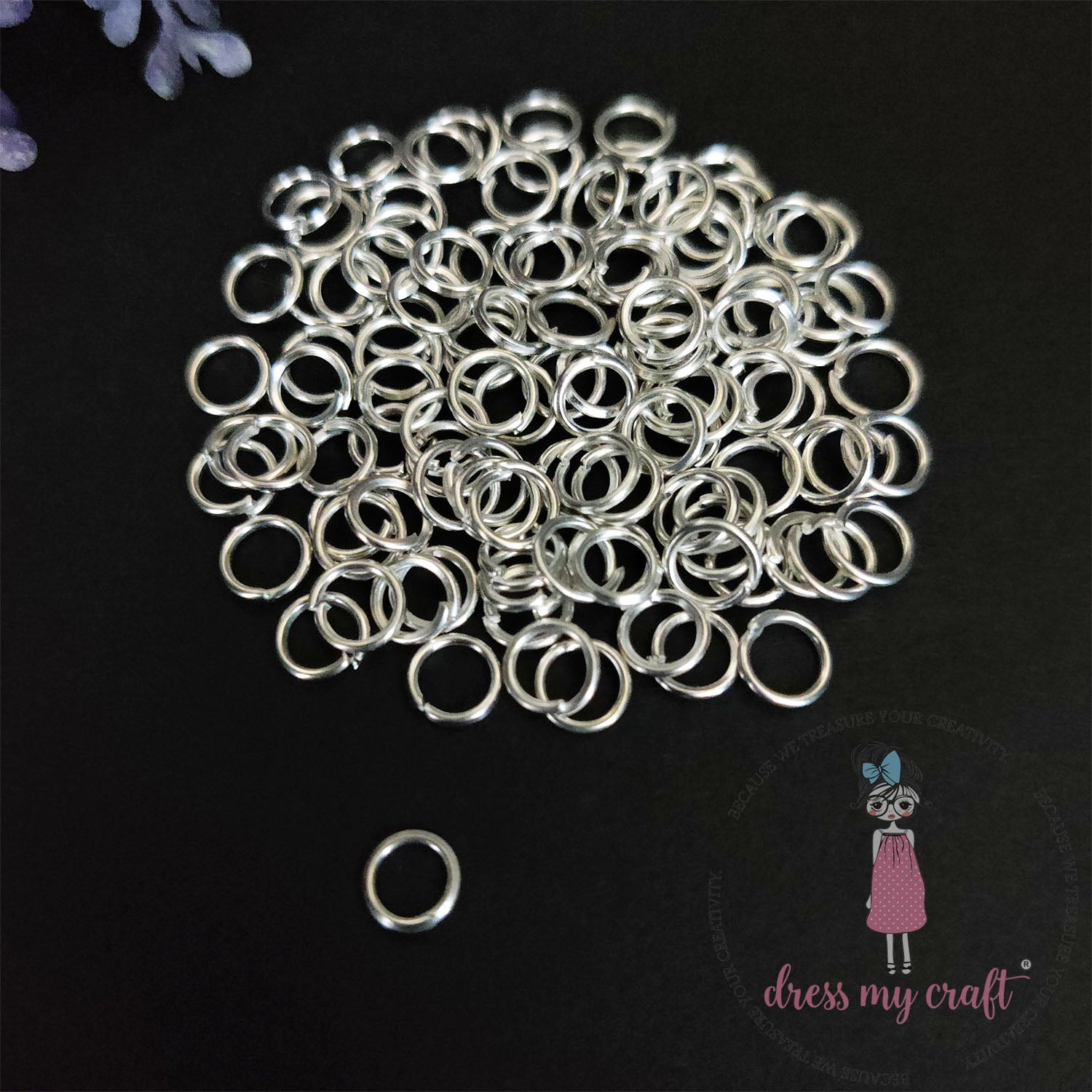 Jump Ring - Silver 5MM