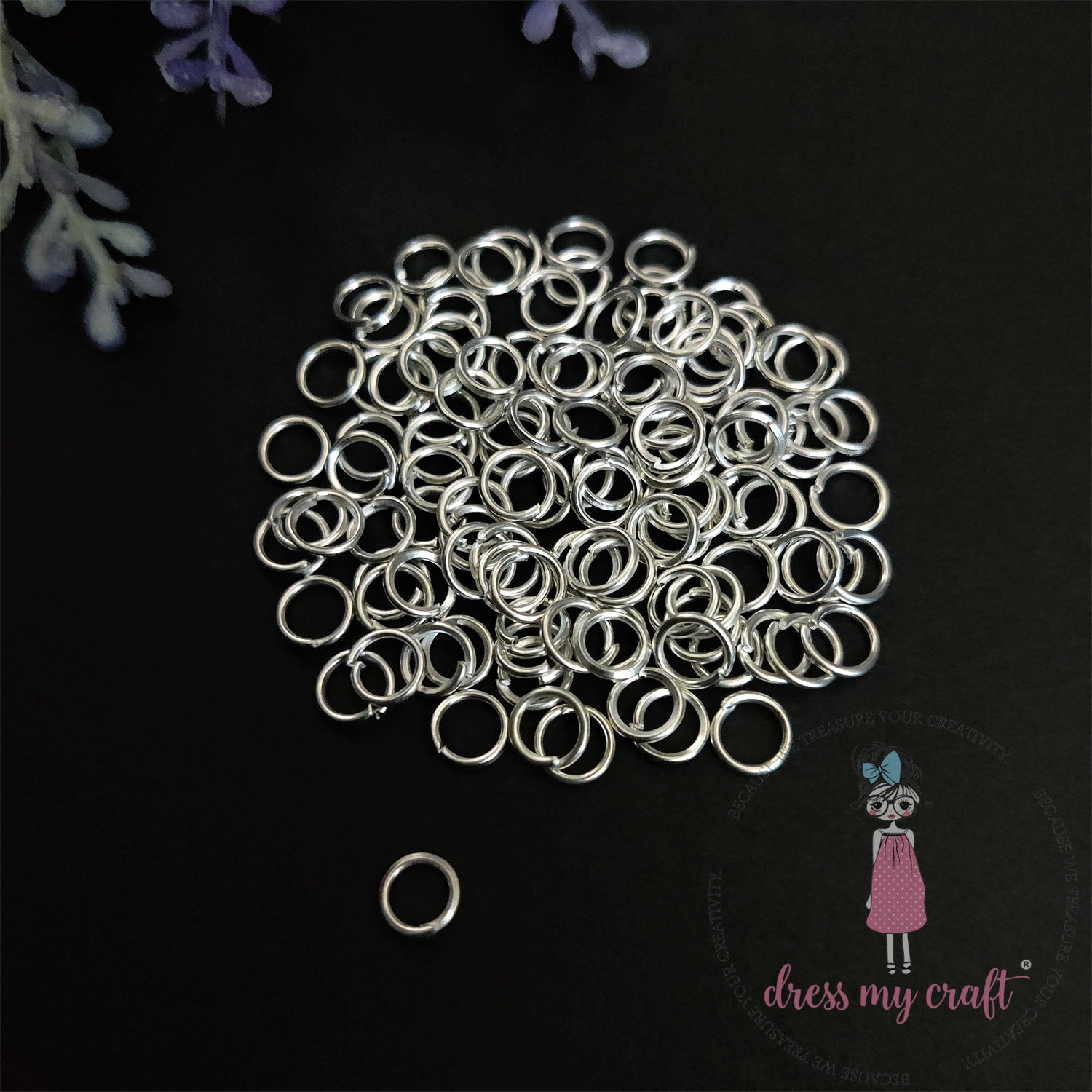 Jump Ring - Silver 5MM