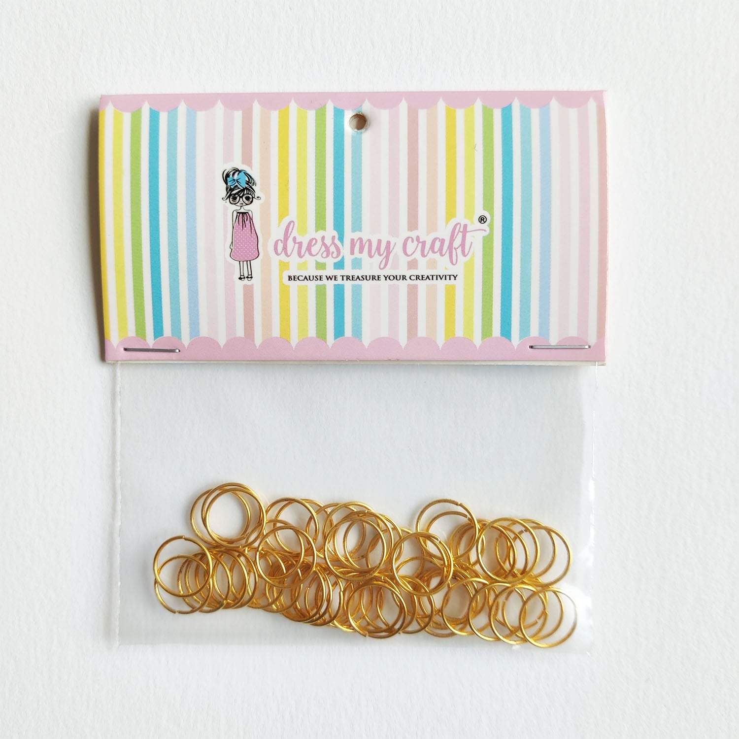 Jump Ring - Golden 10MM