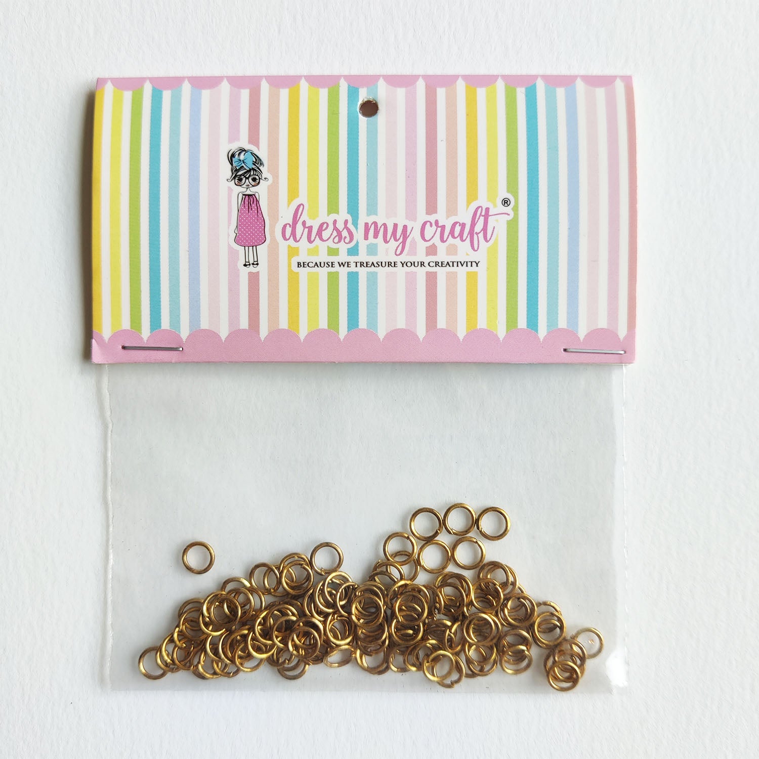 Jump Rings - Golden Antique 5MM
