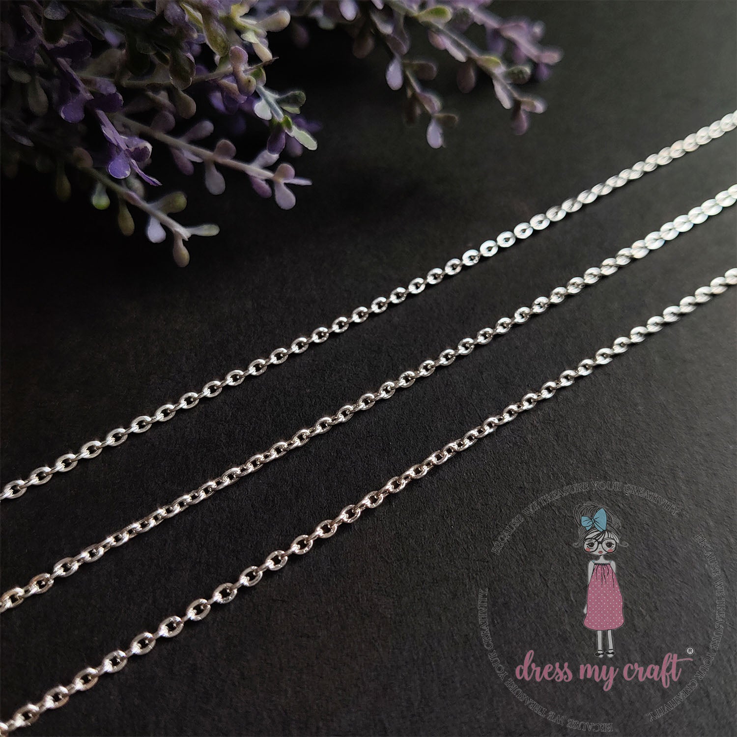 Mini Cable Chain -  Silver