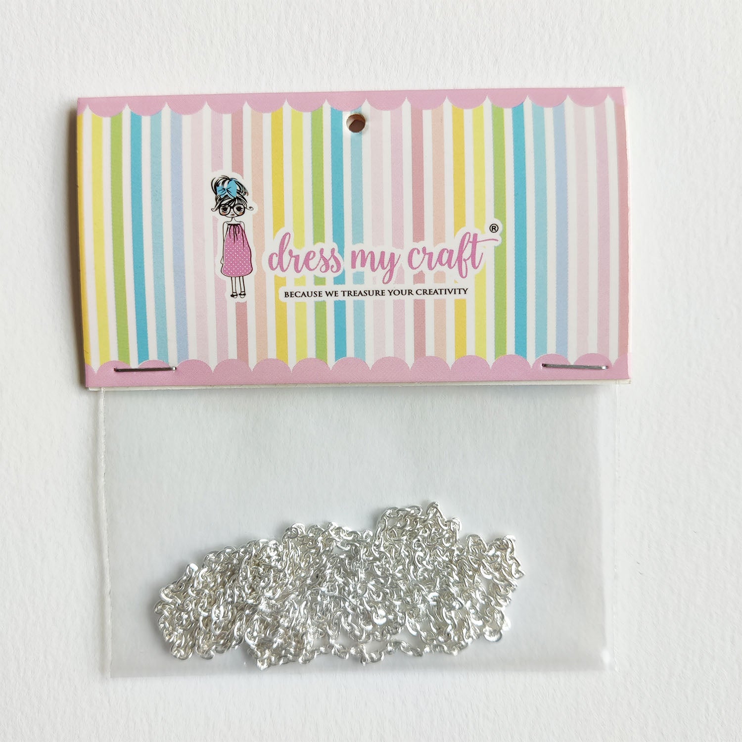 Mini Cable Chain -  Silver