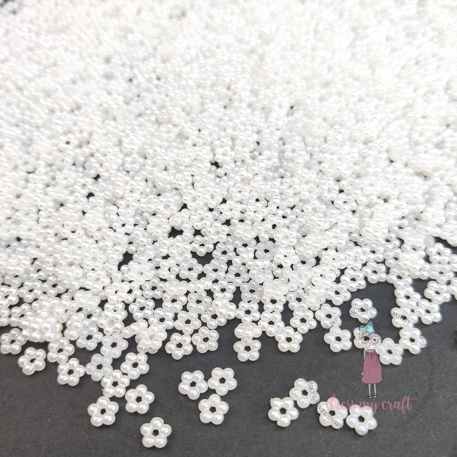 Micro Mini Flower Beads