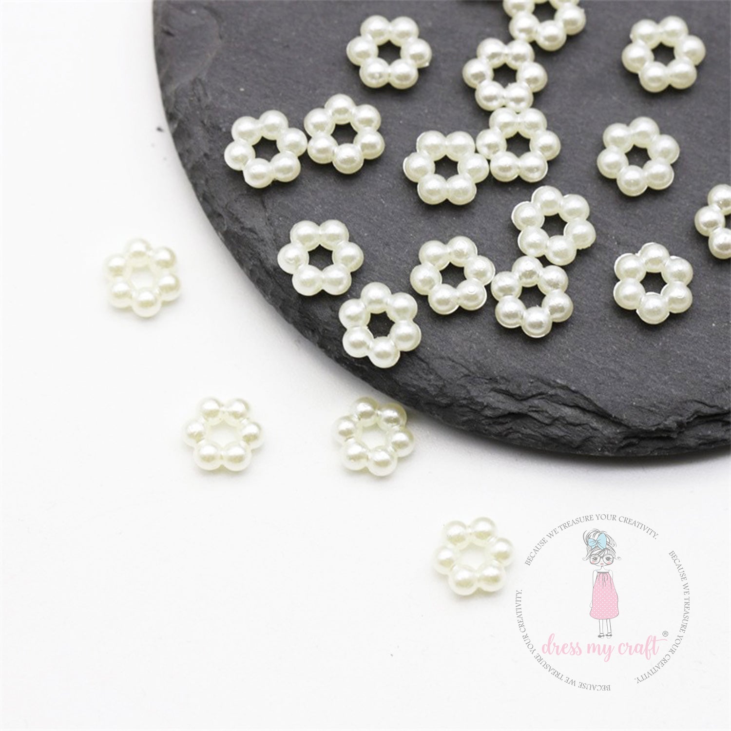 Micro Mini Flower Beads