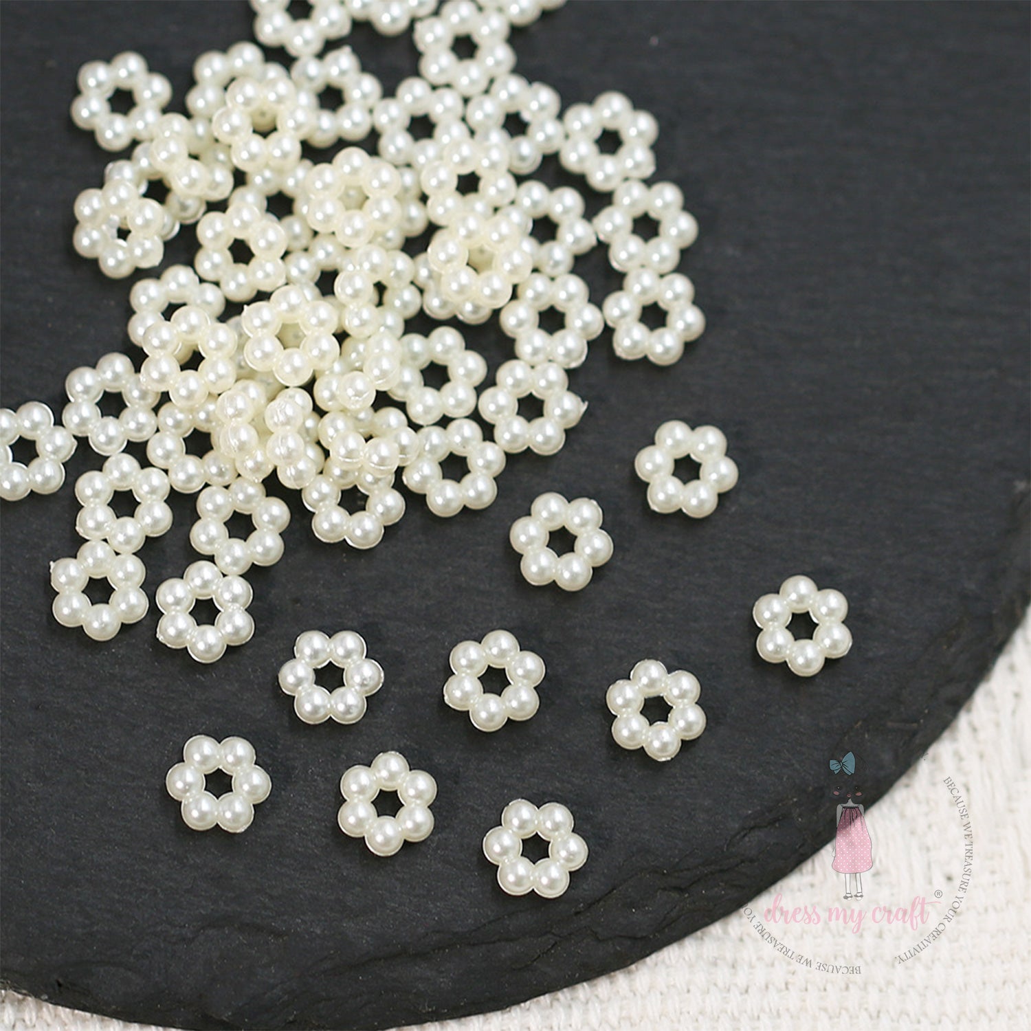 Micro Mini Flower Beads