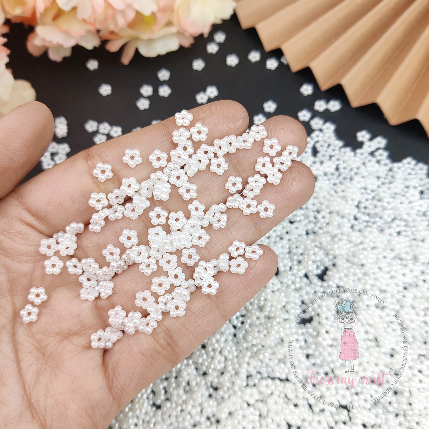 Micro Mini Flower Beads