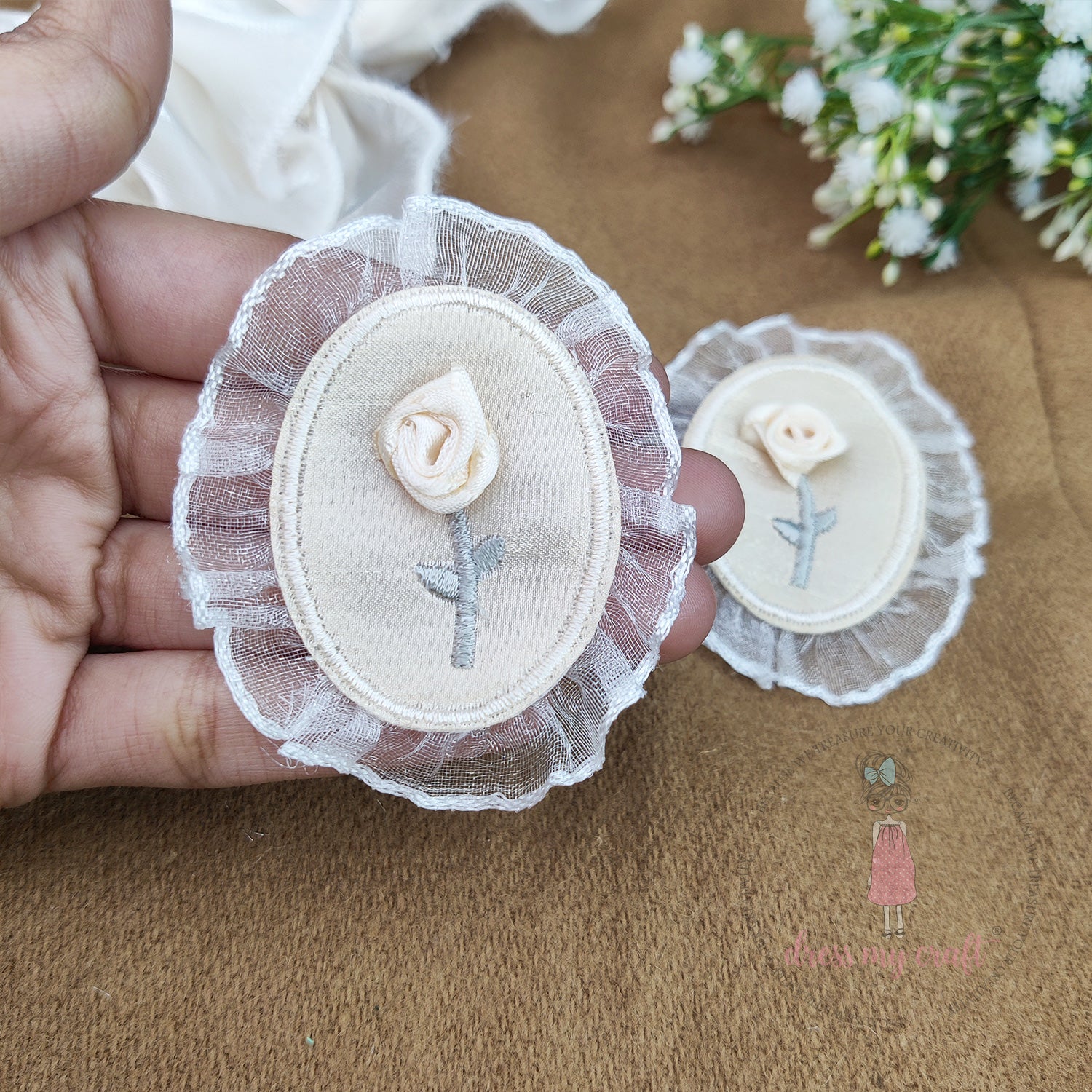 Embroidered Grace Patch