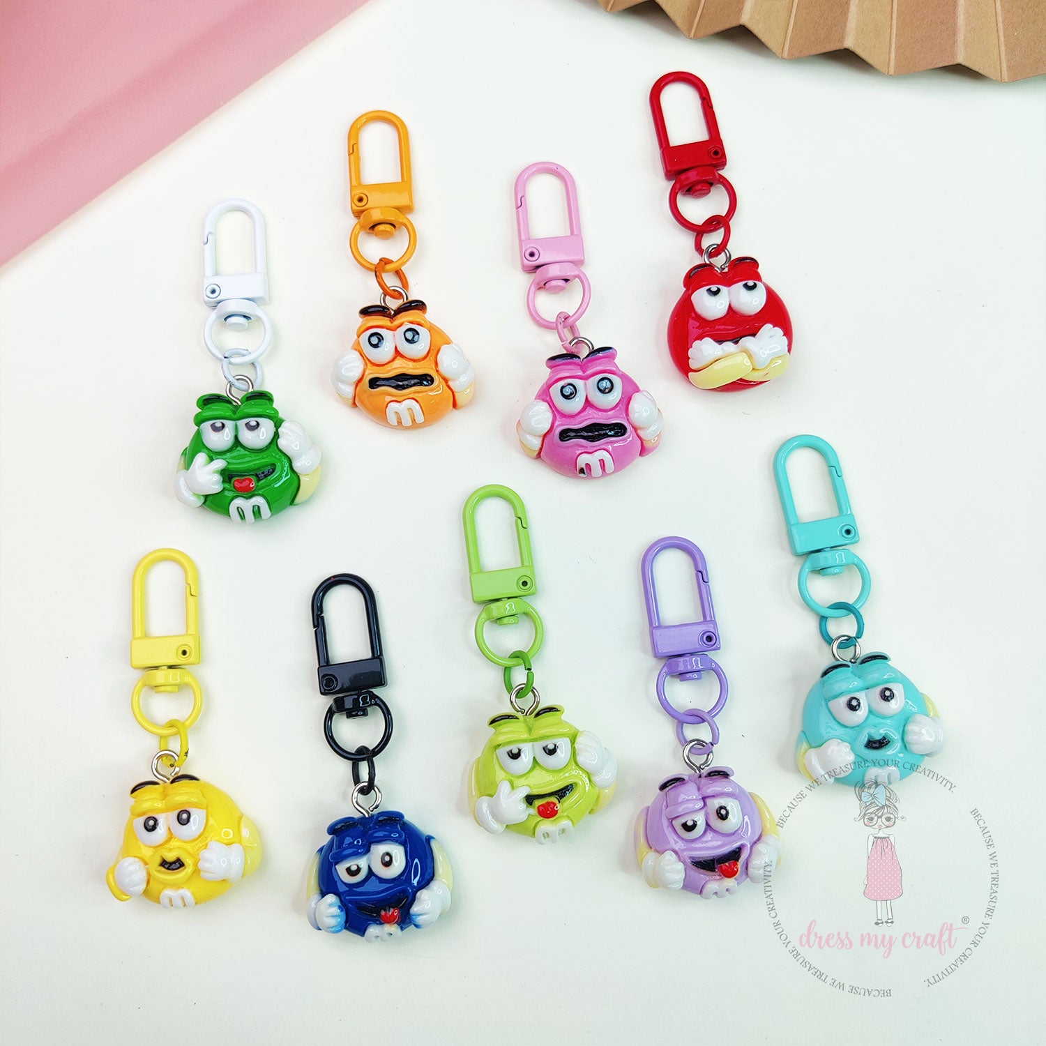 Lobster Claw Clasps - Multicolor