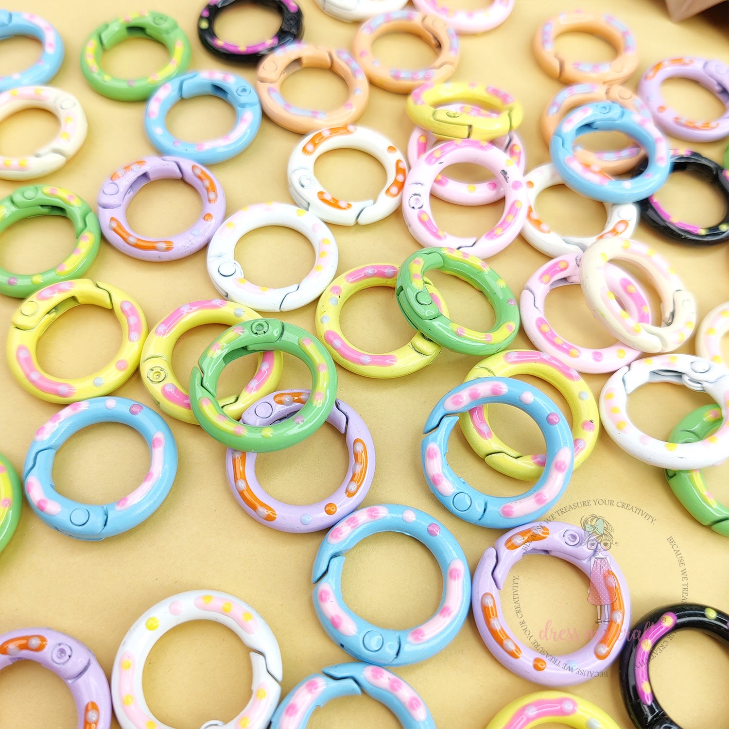 Mini Heavy Metal Rings - Assorted Pack