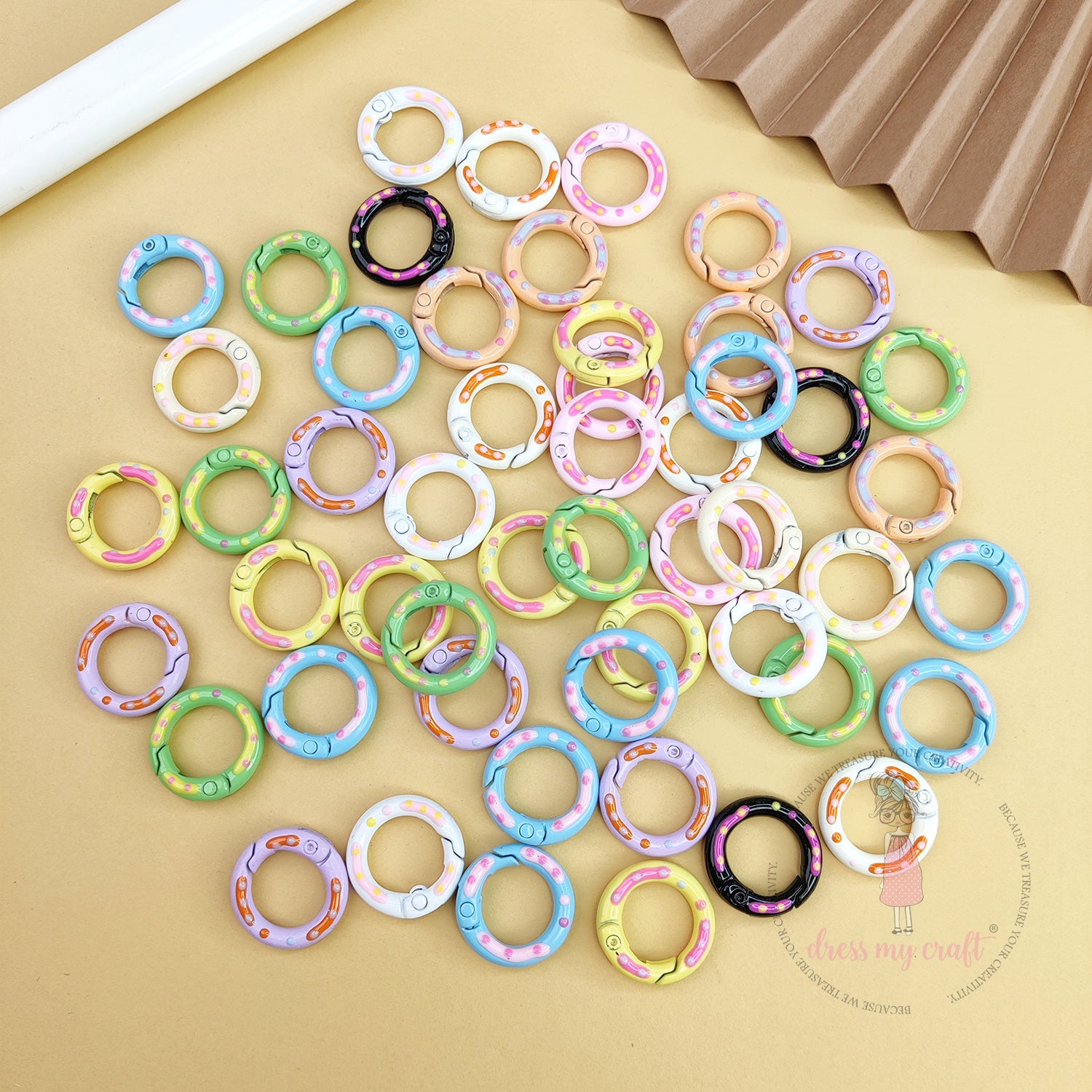 Mini Heavy Metal Rings - Assorted Pack