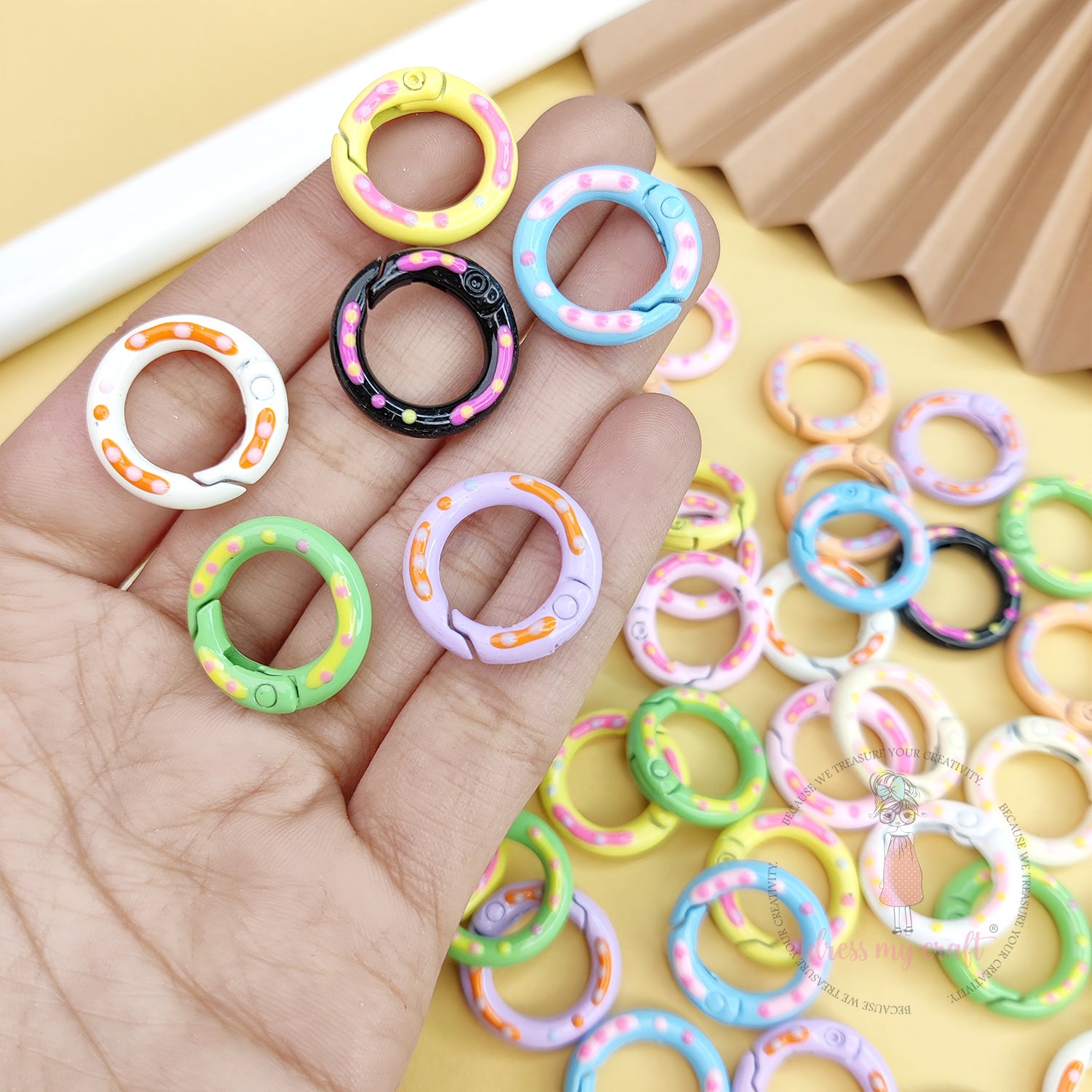 Mini Heavy Metal Rings - Assorted Pack