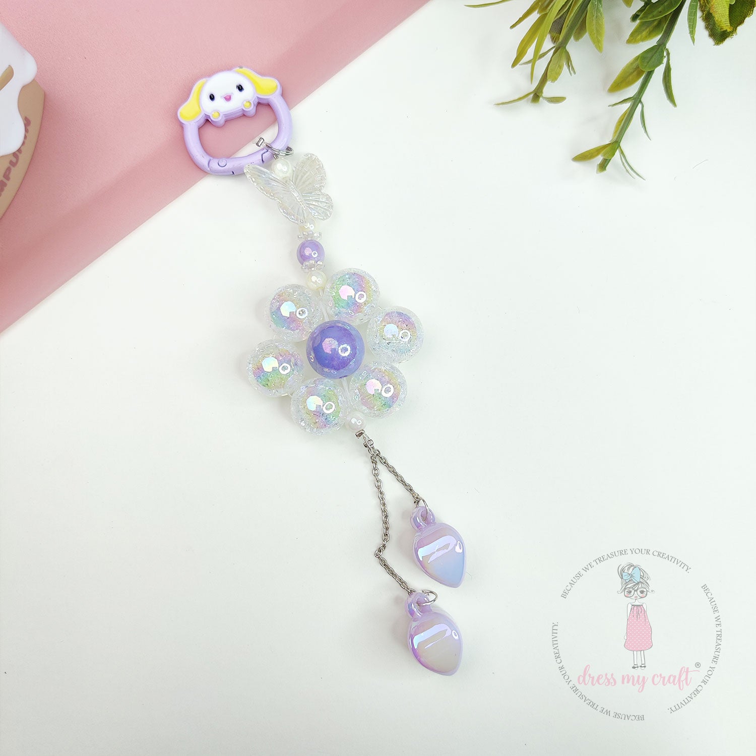 Shiny Tiny Flower Beads