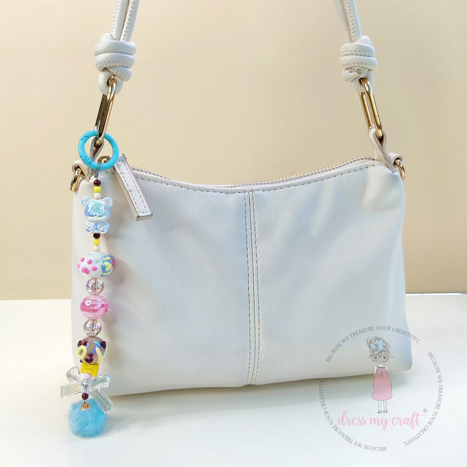 Hand Painted Cute Cartoon Beads