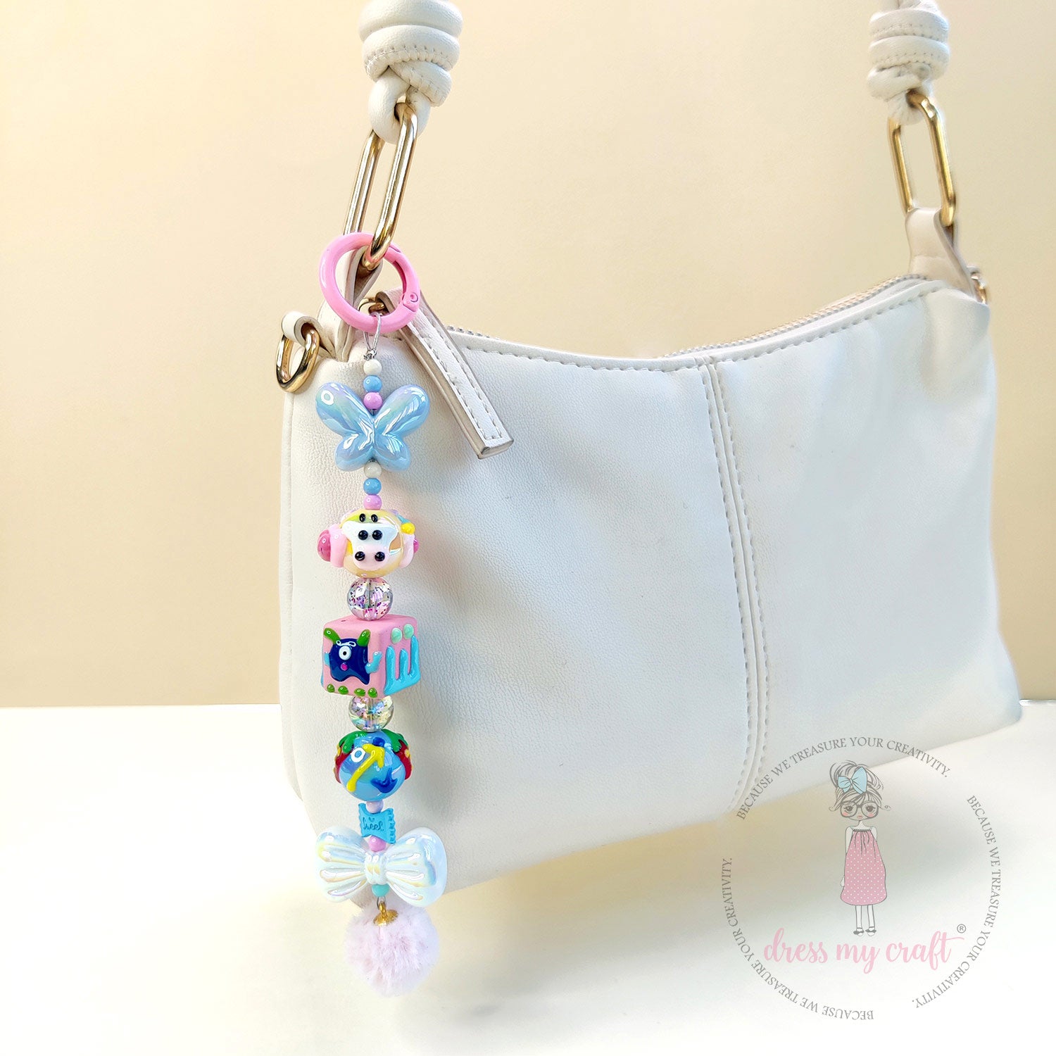 Pastel Tiny Round Acrylic Beads