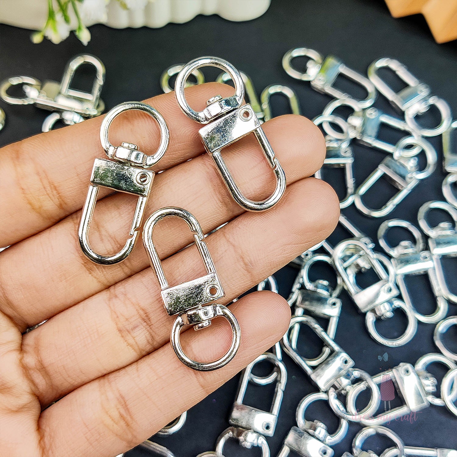 Lobster Claw Clasps - Silver