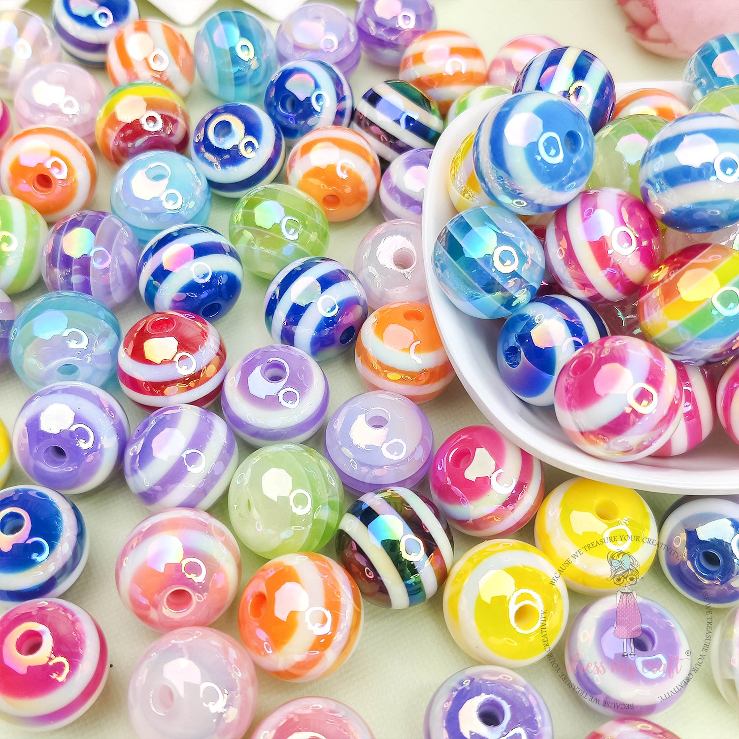 Rainbow Candy Color Beads