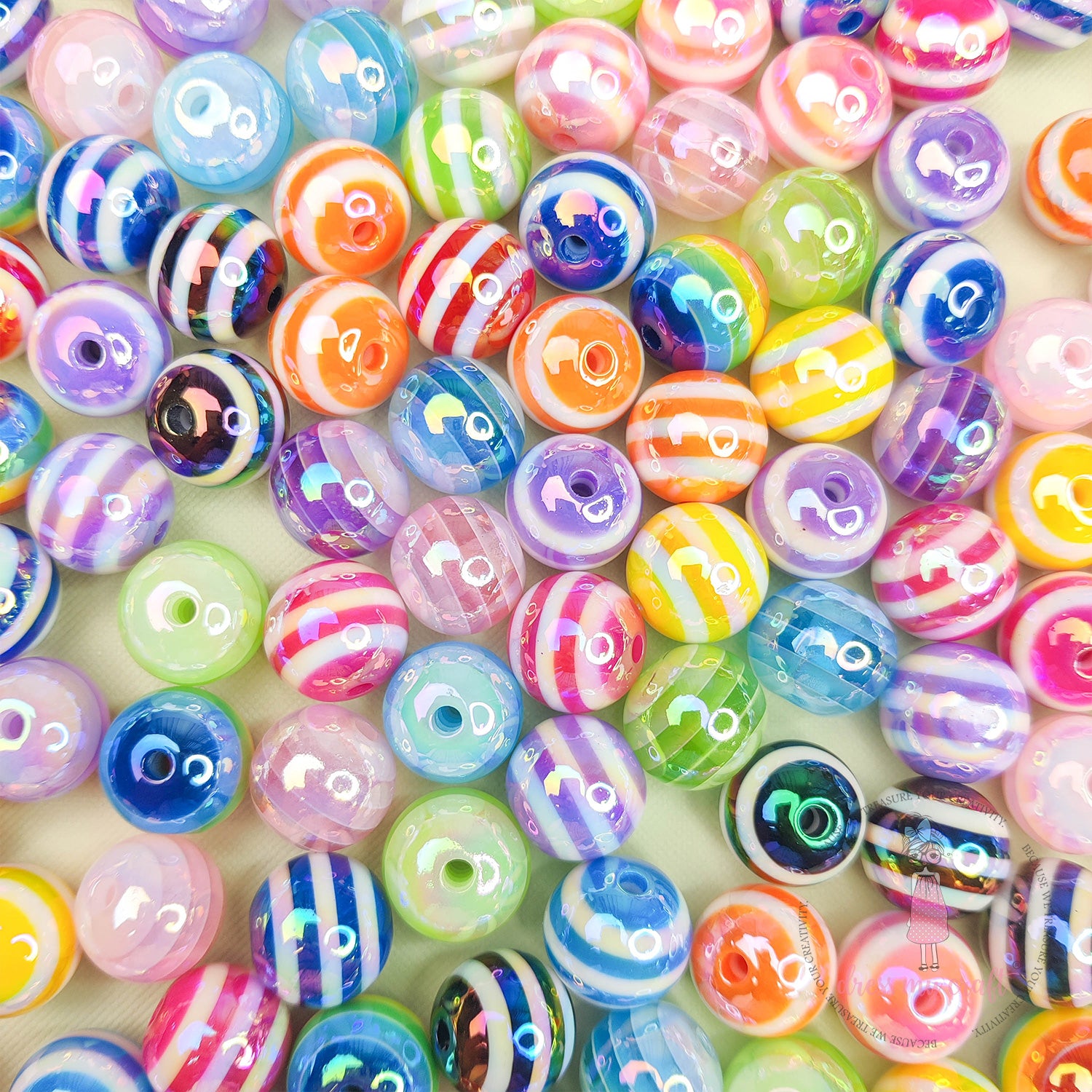 Rainbow Candy Color Beads
