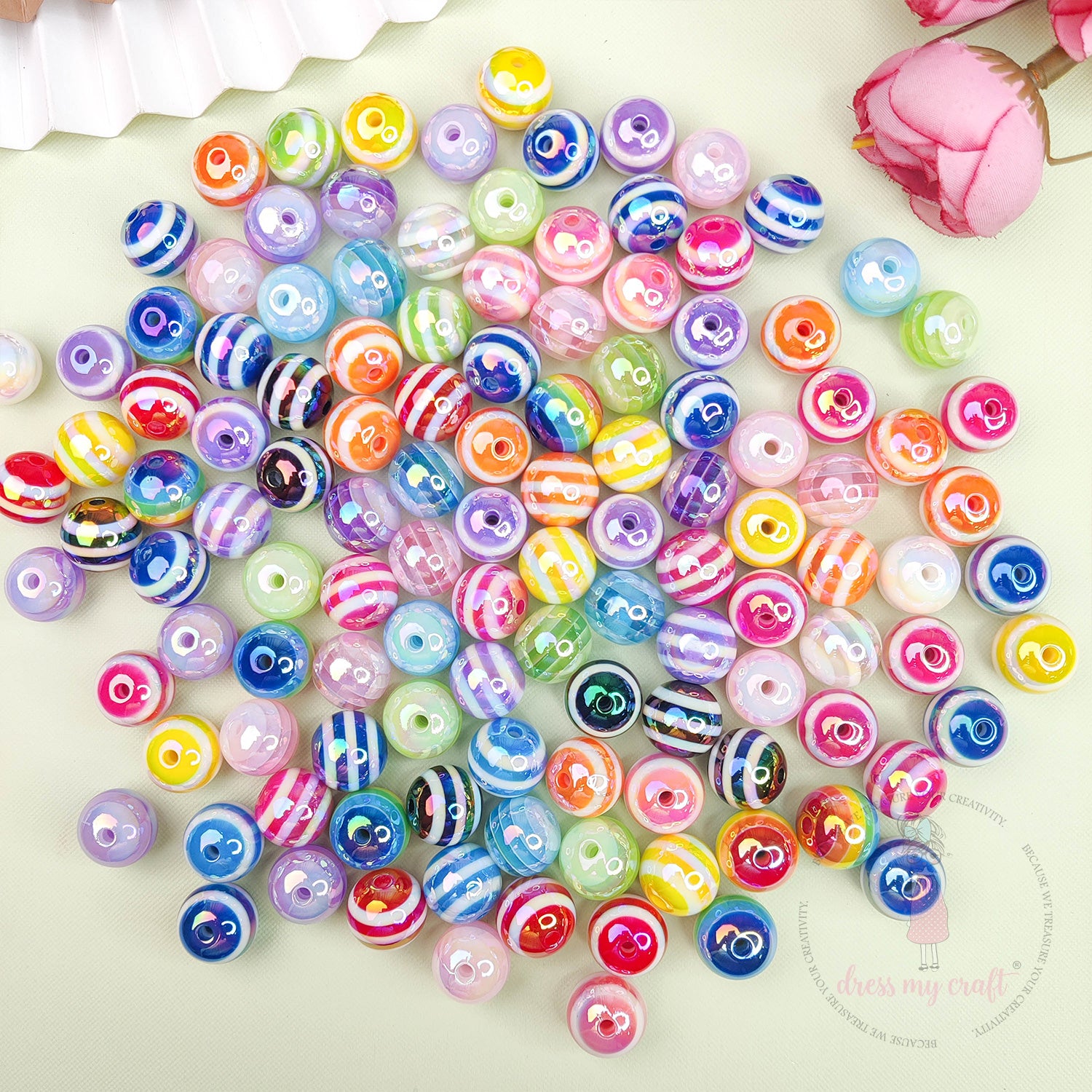Rainbow Candy Color Beads
