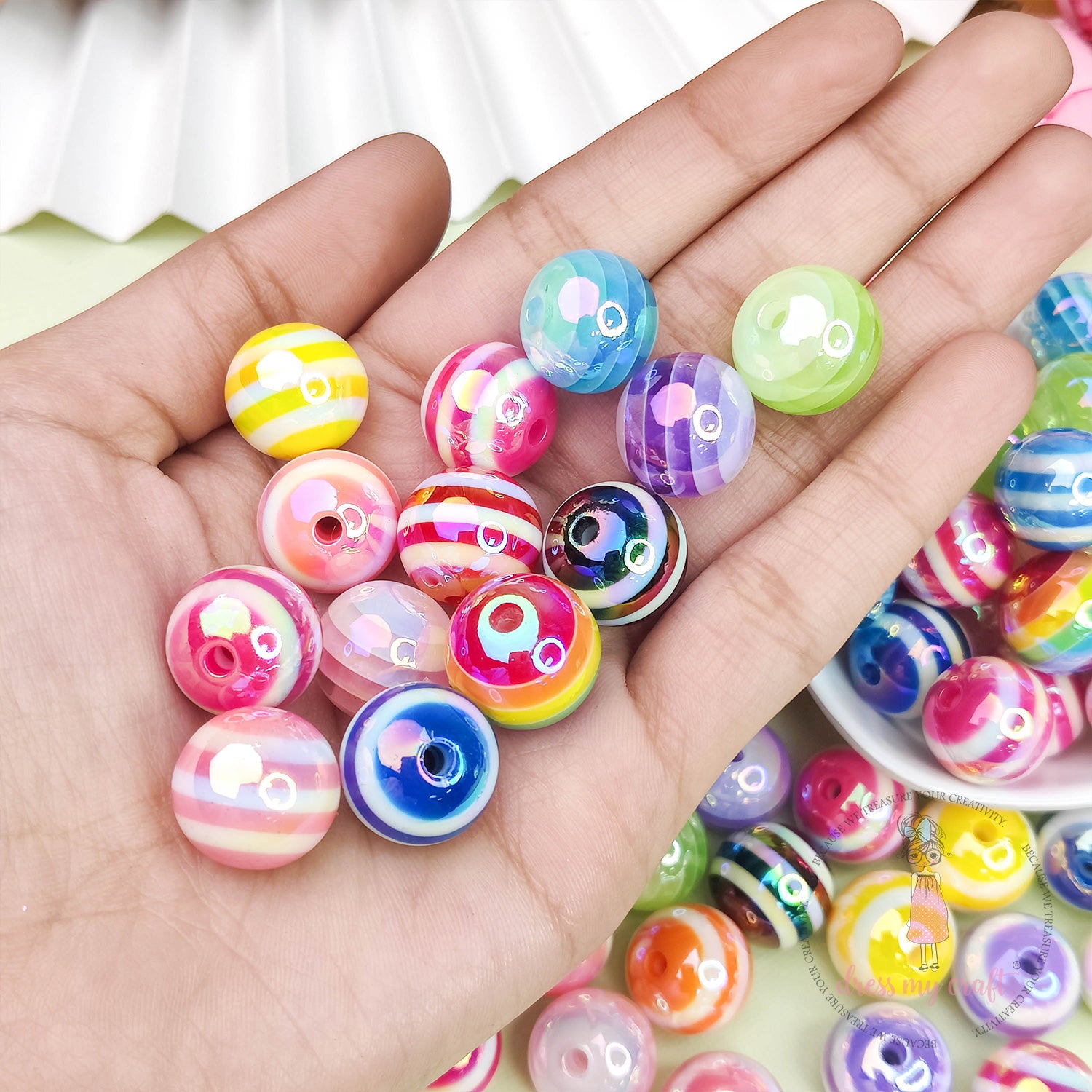 Rainbow Candy Color Beads