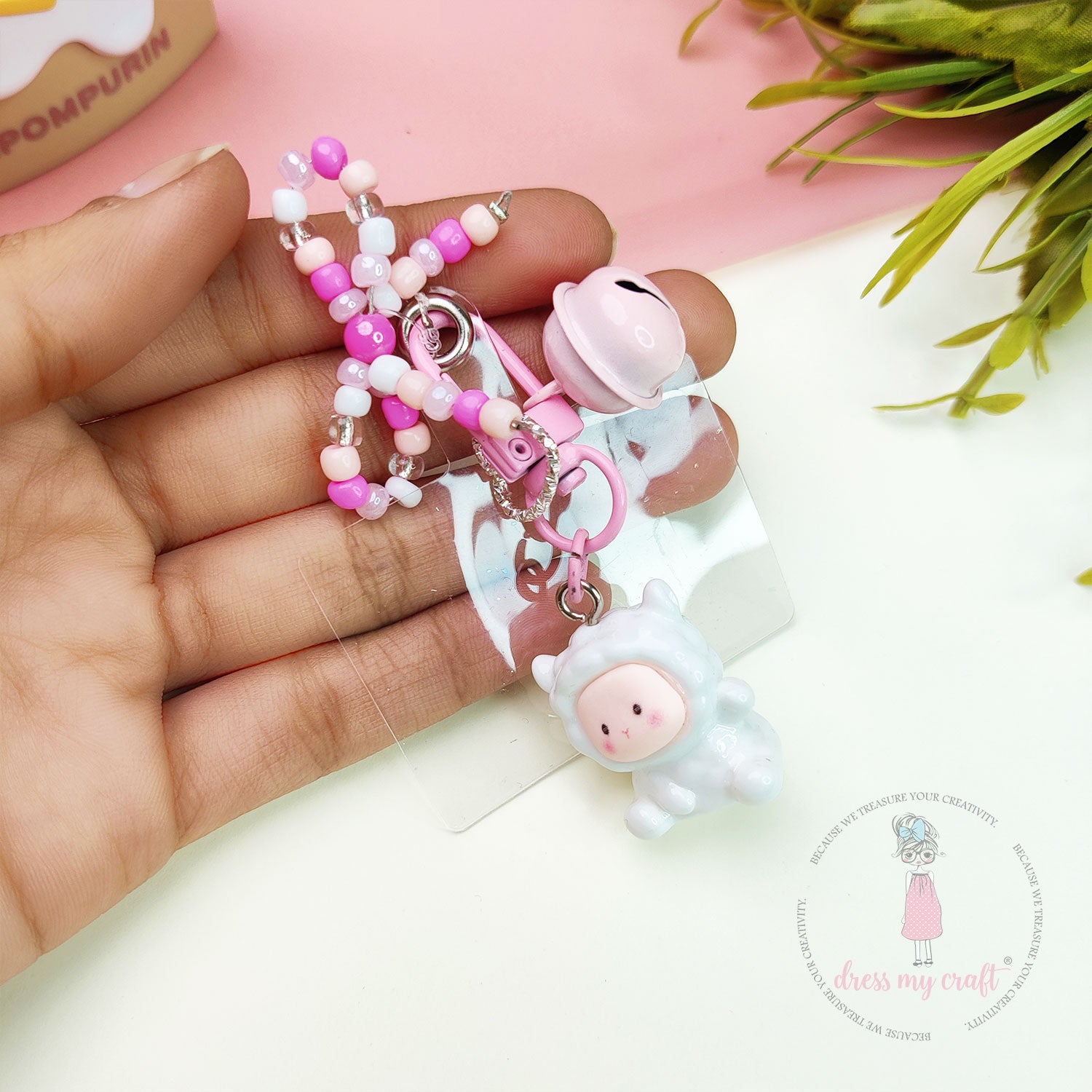 Pastel Kitty Round Bells