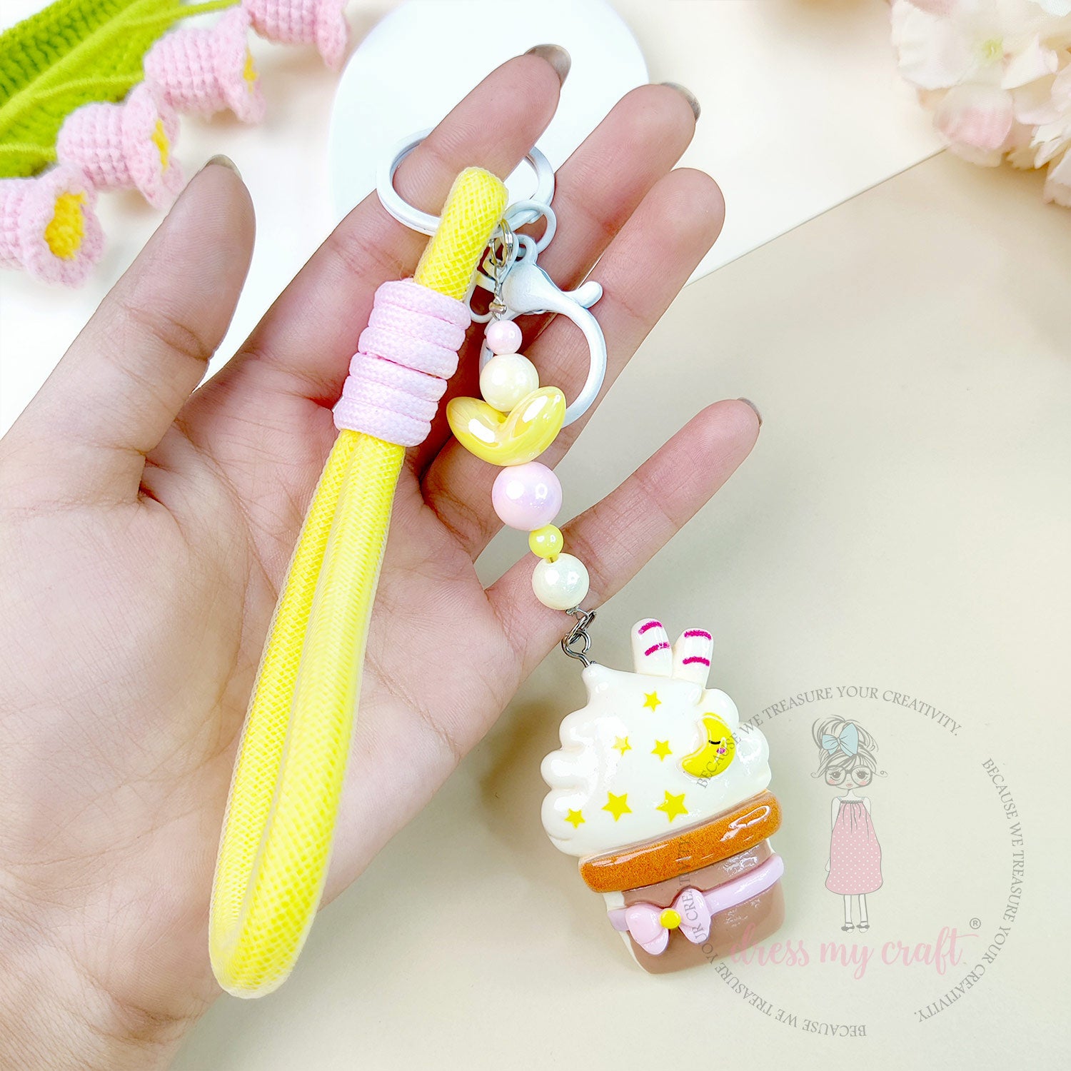 Multicolor Acrylic Mermaid Beads - 10 MM