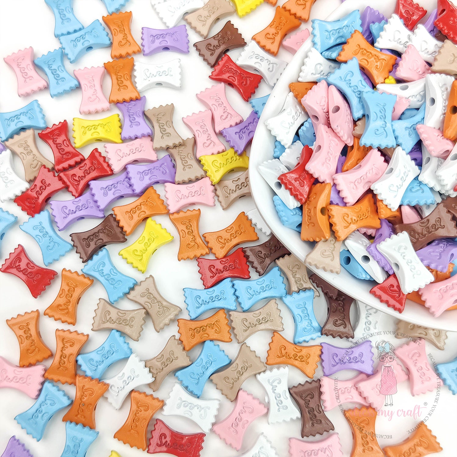 Mini Candy Metal Beads Assorted Pack