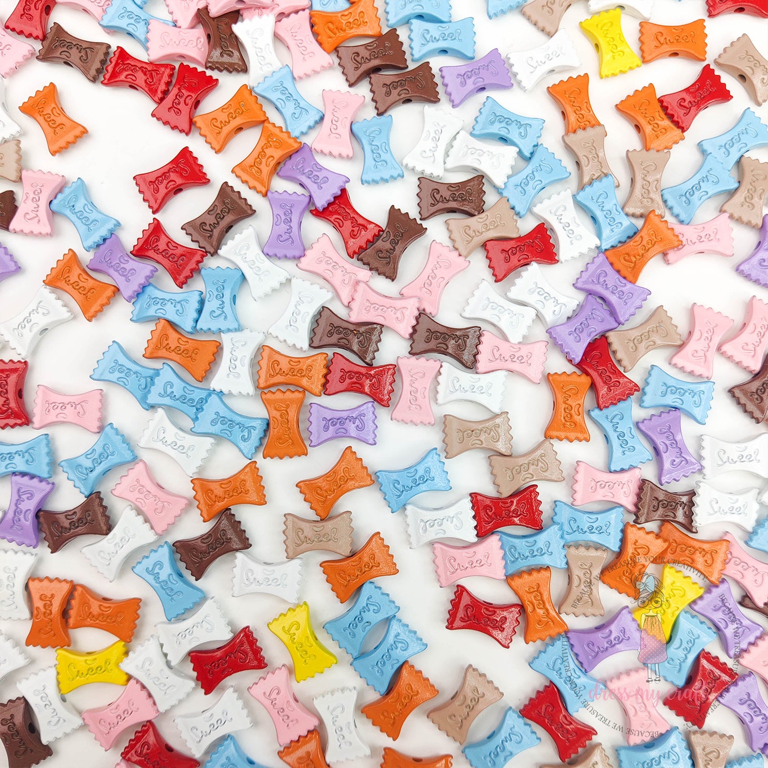 Mini Candy Metal Beads Assorted Pack