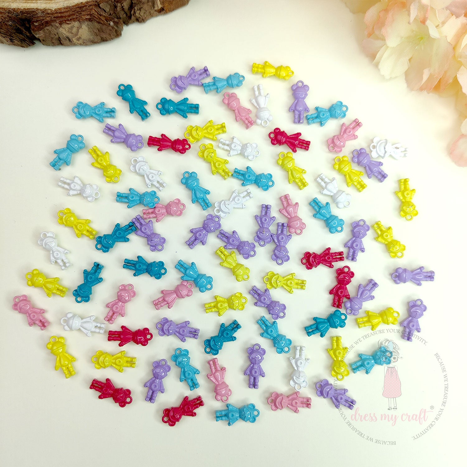 Multicolor Metal Scuba Diver With Loop