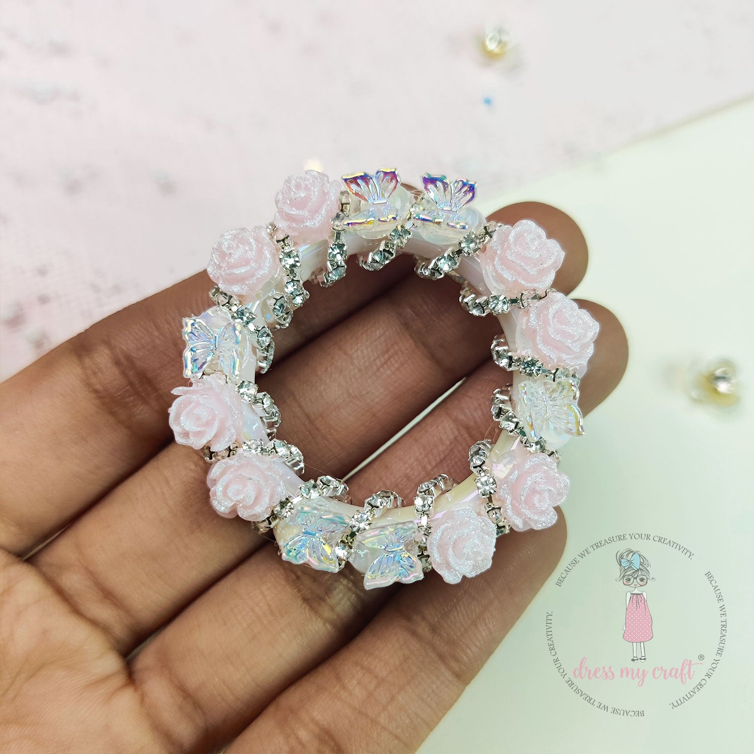 Blossom Elegance Handmade Bead